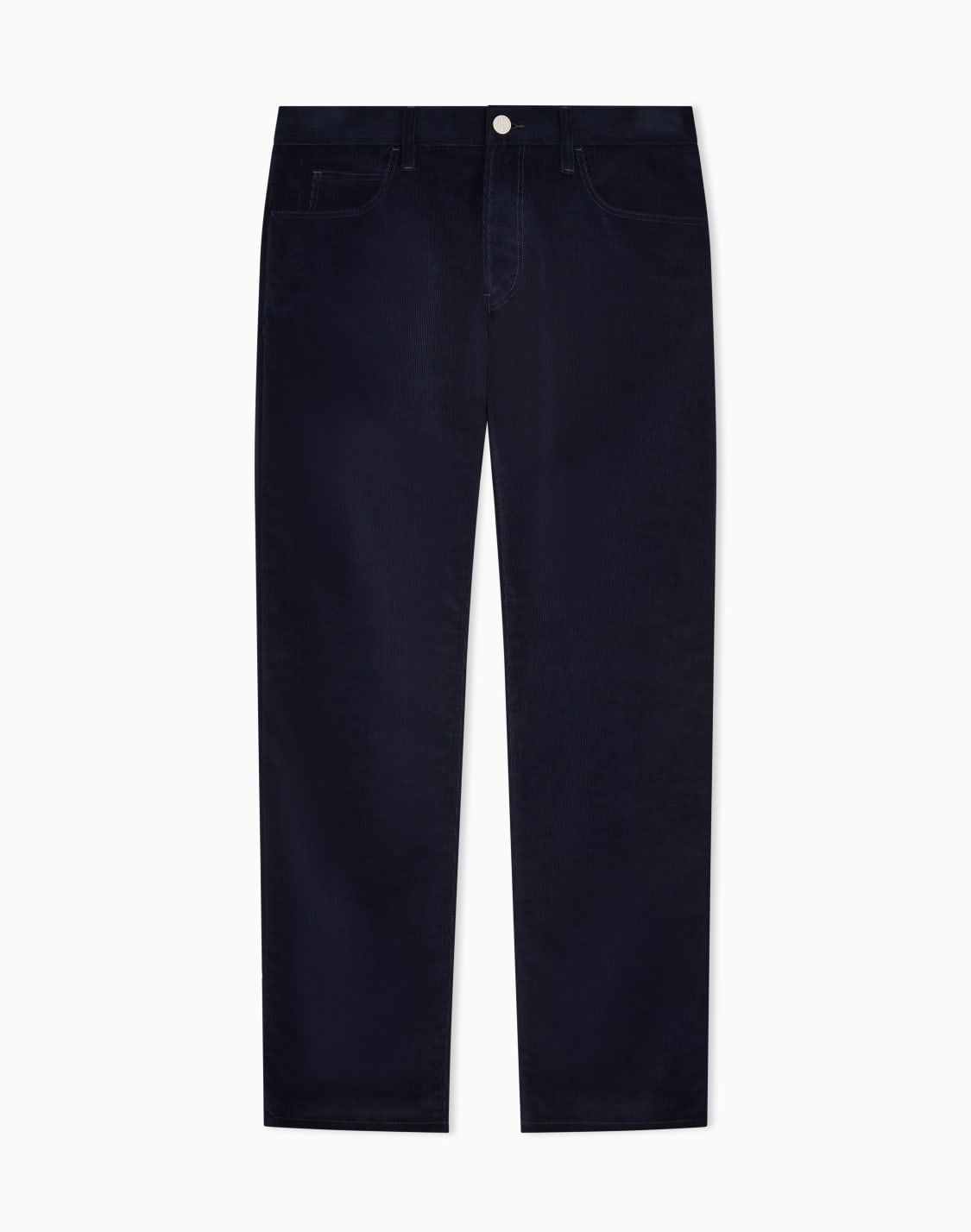 レギュラフィット-5ポケットパンツ-カシミヤ混コデュロイ-ネイビブル--giorgio-armani
