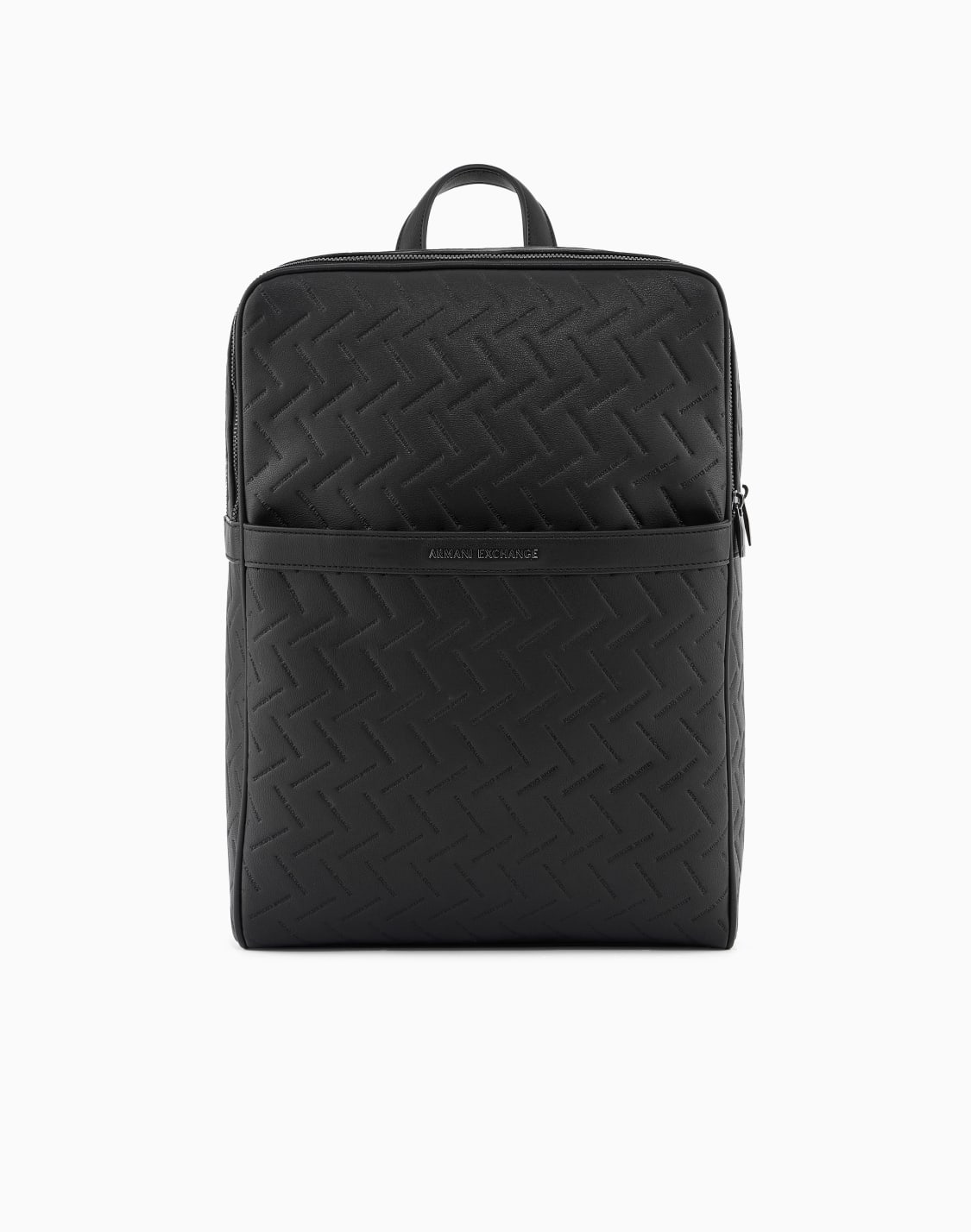 デボスロゴ-スクエア-バックパック-ブラック--armani-exchange
