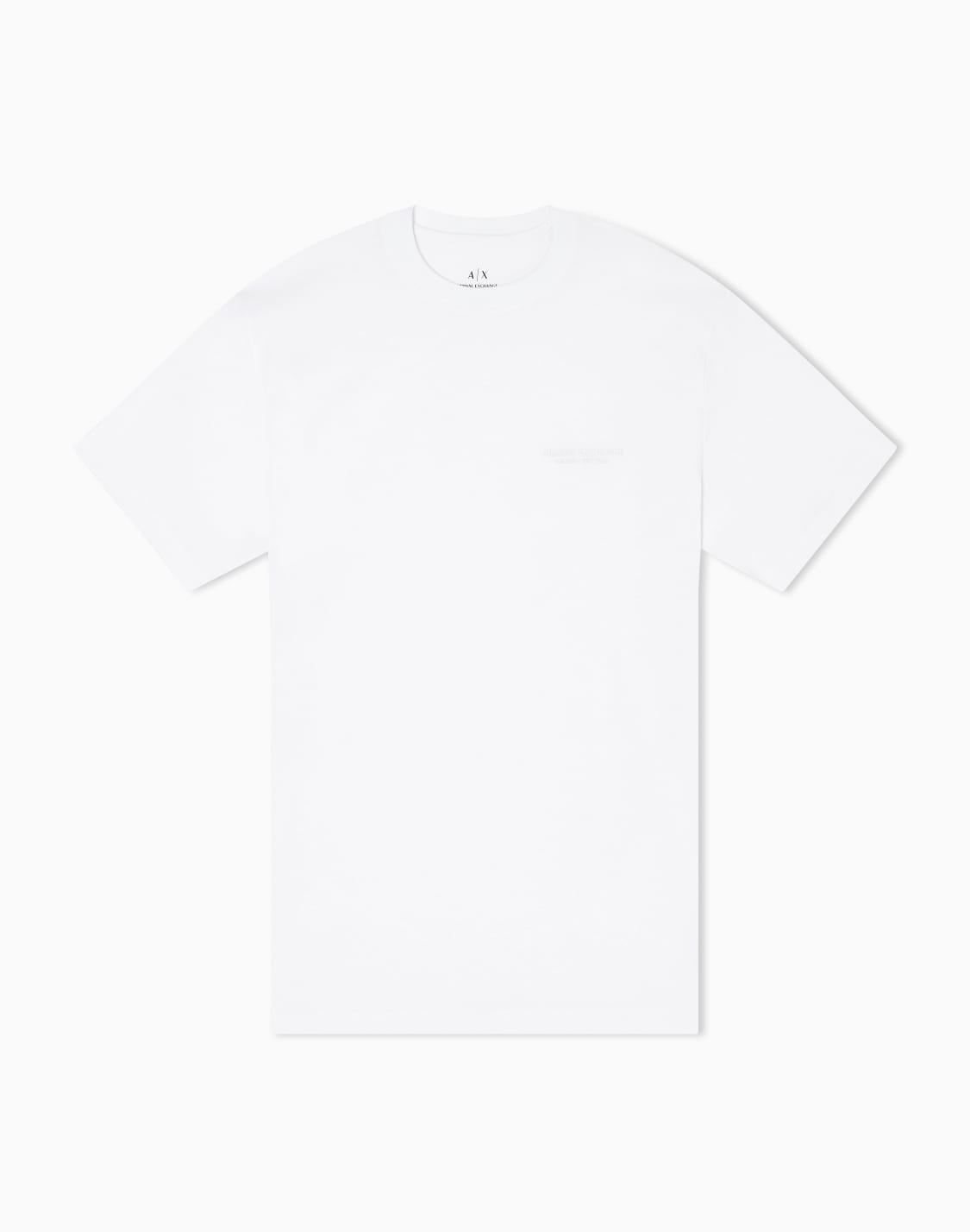 axロゴ-レギュラフィット-半袖クルネックtシャツ-ホワイト--armani-exchange