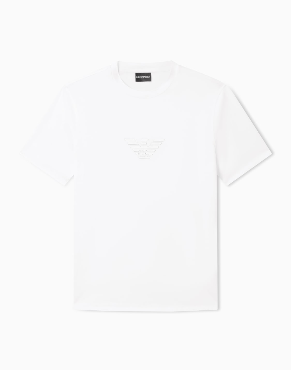 スリムフィット-ピマコットン-tシャツ-essential-ホワイト--emporio-armani