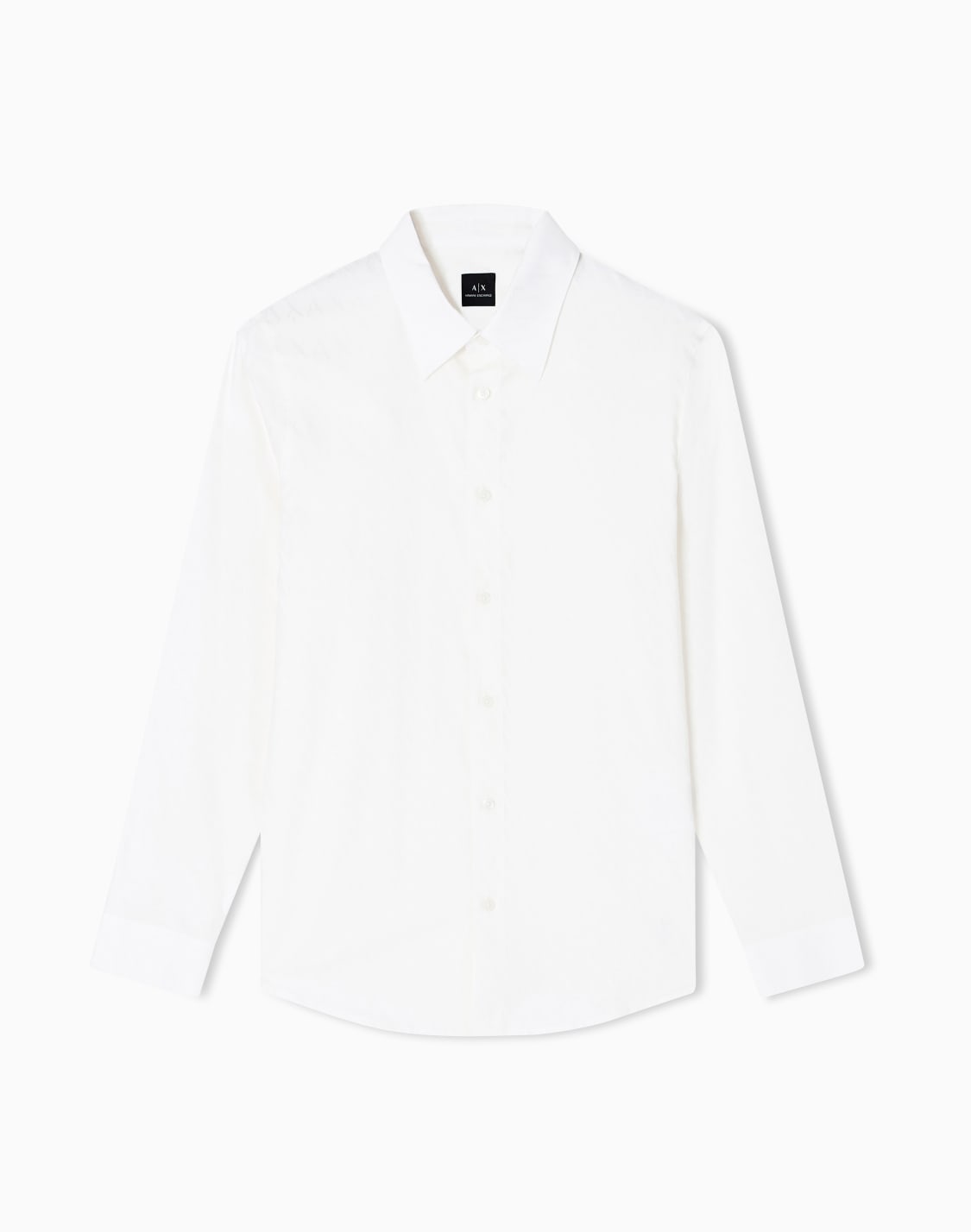 camisa-de-algodn-jacquard-de-corte-regular-blanco--armani-exchange
