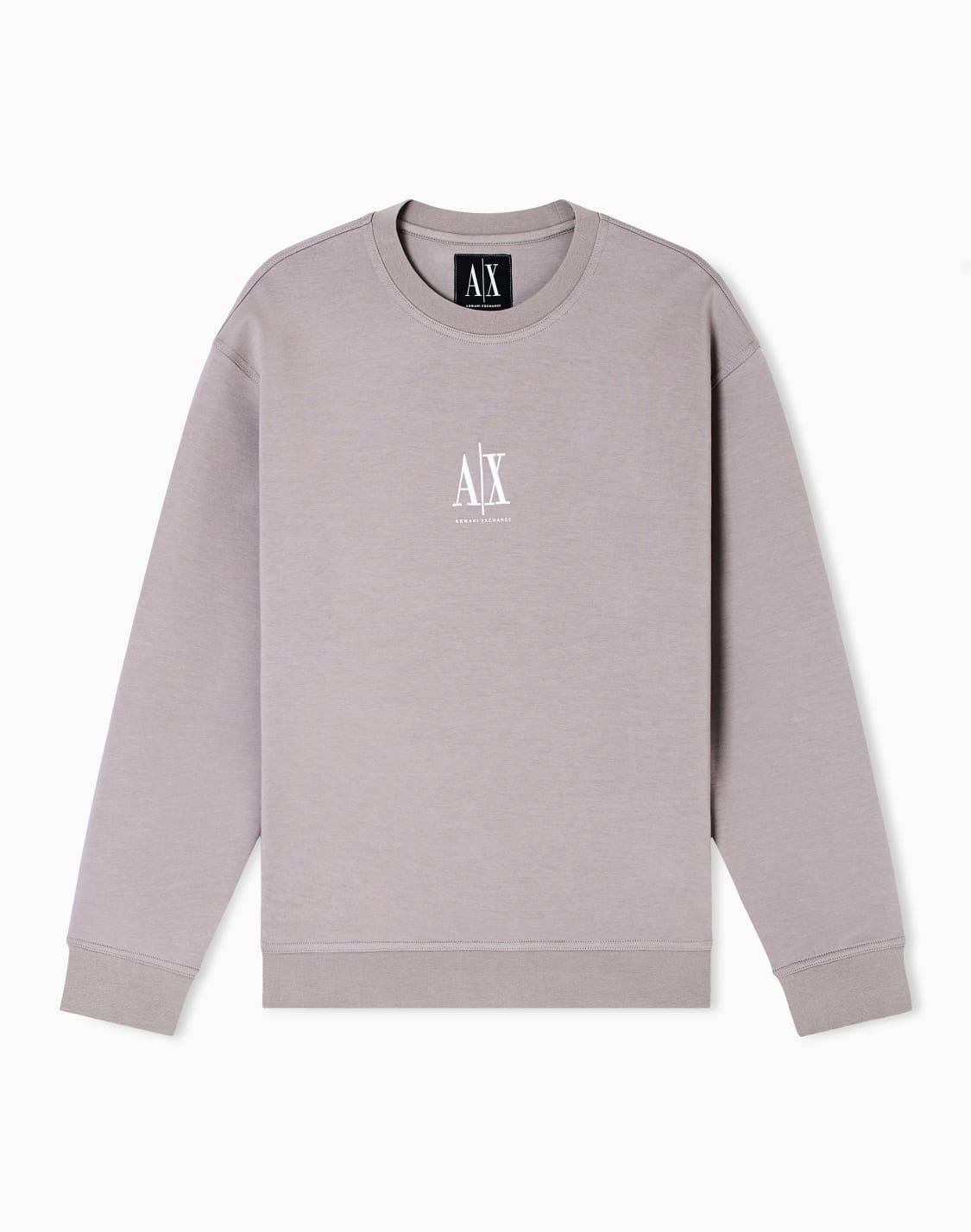 crewneck-sweatshirt-with-embroidered-logo-beige--armani-exchange