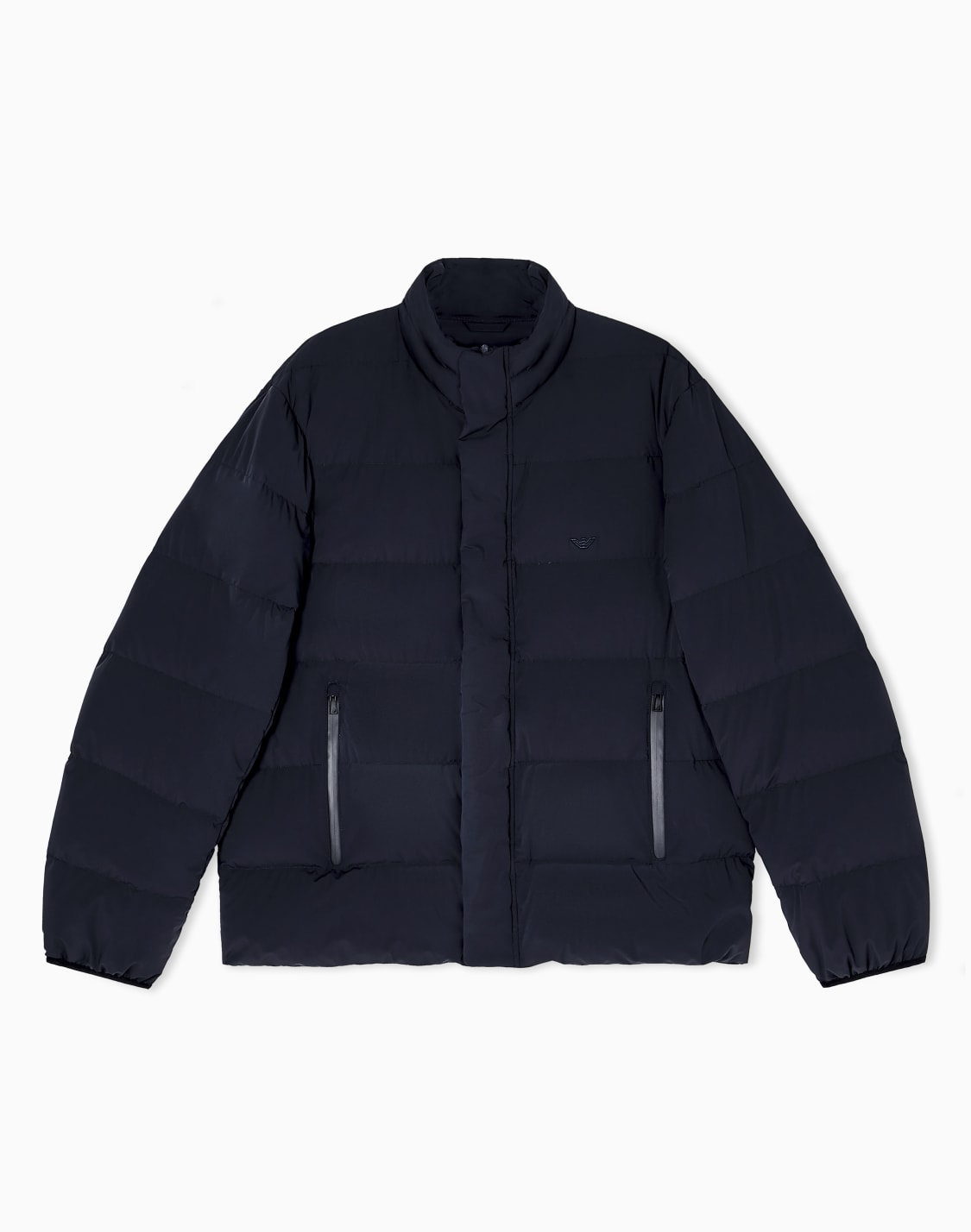 water-repellent-quilted-nylon-spandex-down-jacket-navy-blue--emporio-armani
