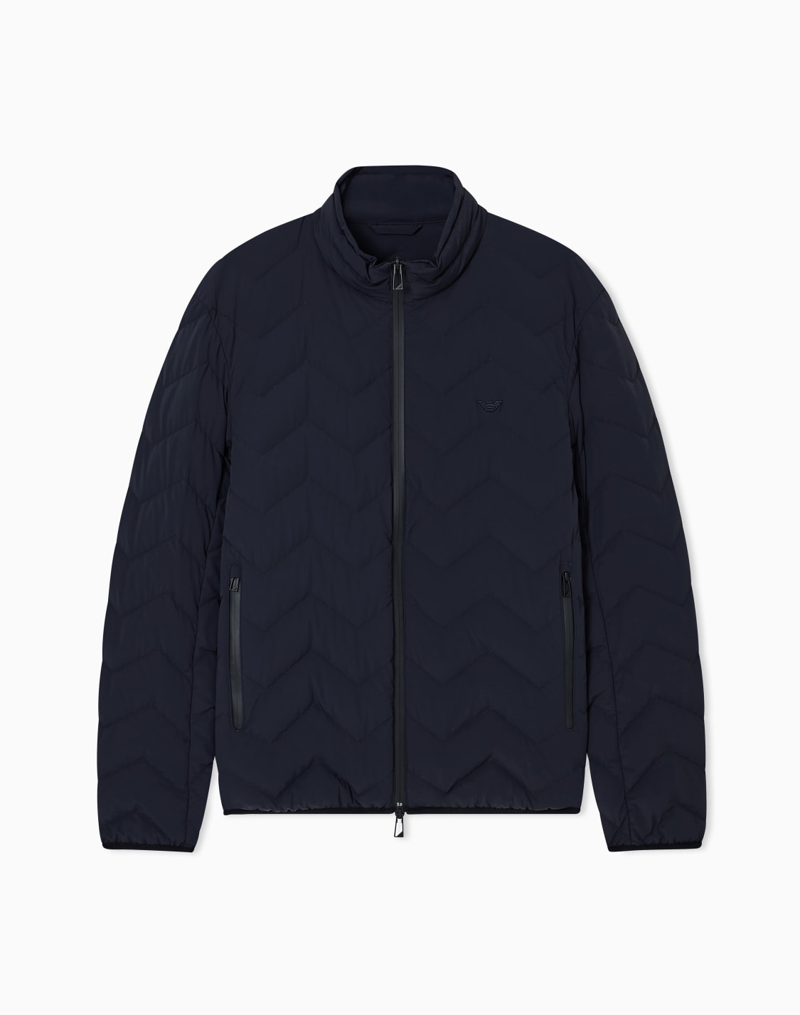 water-repellent-chevron-quilted-nylon-spandex-down-jacket-navy-blue--emporio-armani