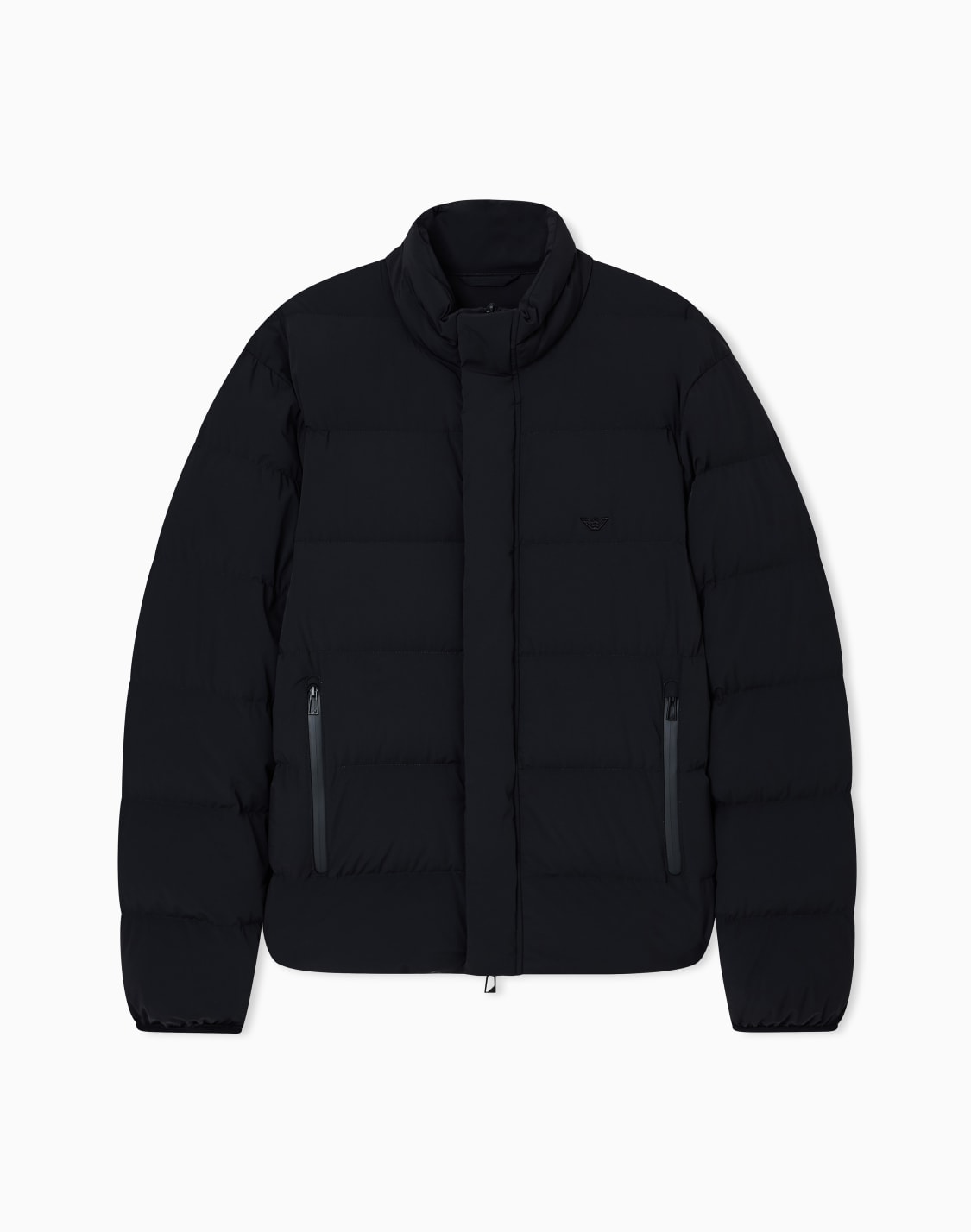 water-repellent-quilted-nylon-spandex-down-jacket-black--emporio-armani