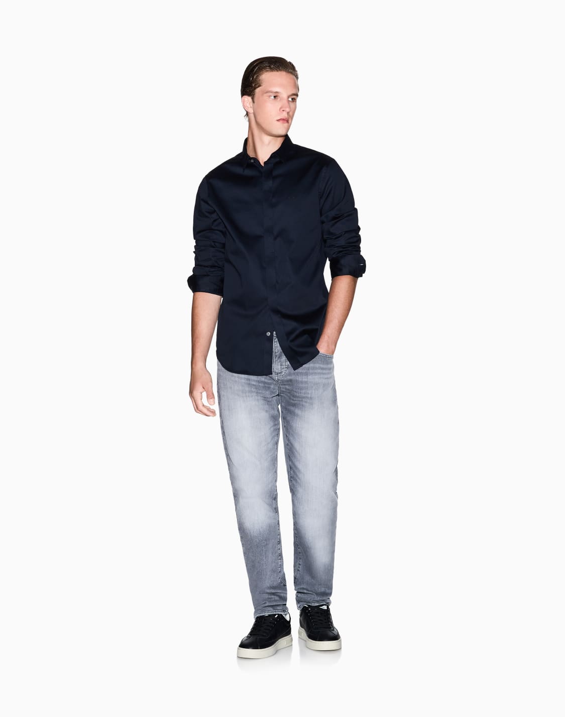 classic-stretch-cotton-satin-shirt-navy-blue--armani-exchange