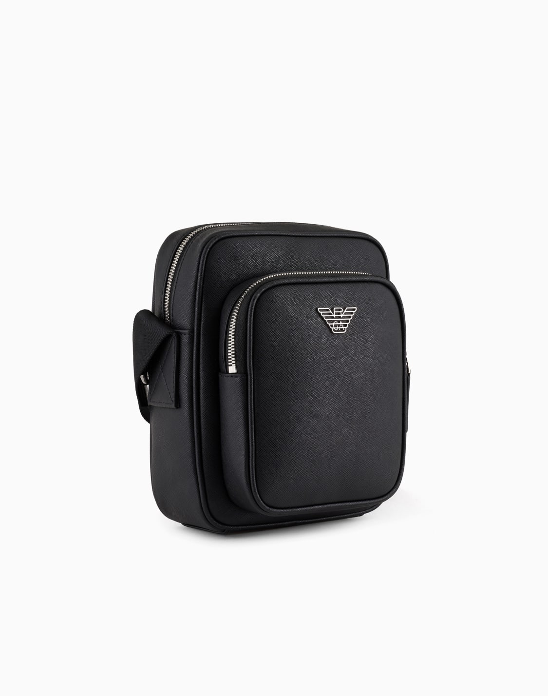 asv-regenerated-saffiano-leather-shoulder-bag-with-eagle-plate-black--emporio-armani