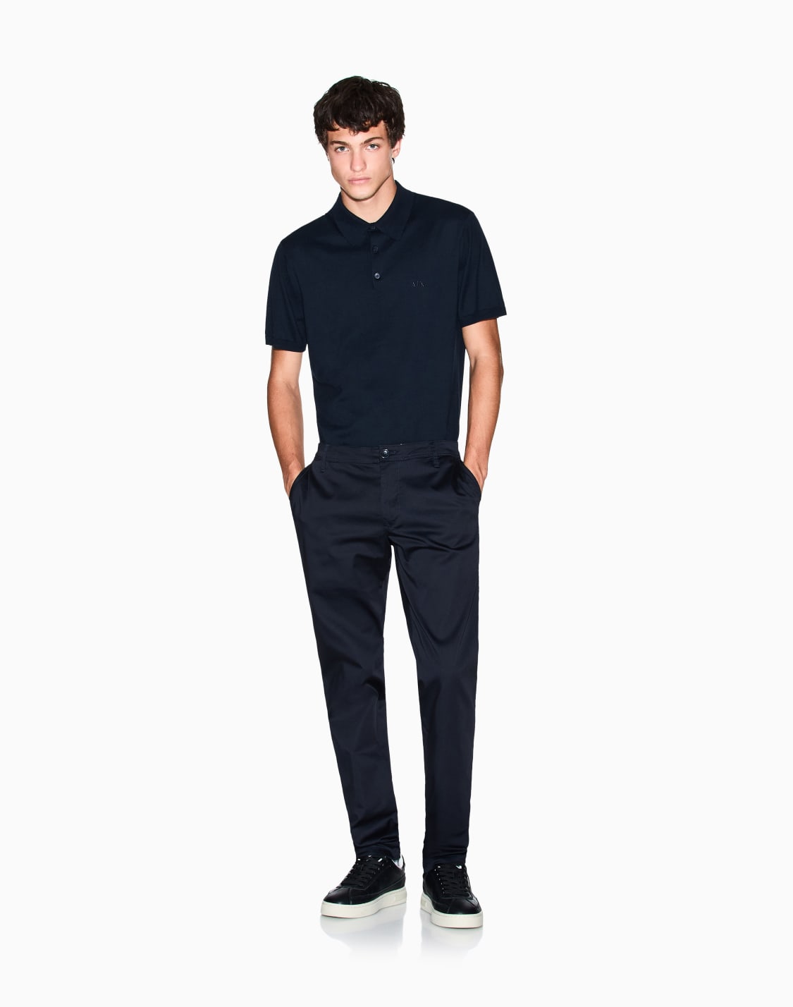 knitted-cotton-polo-shirt-with-collar-navy-blue--armani-exchange