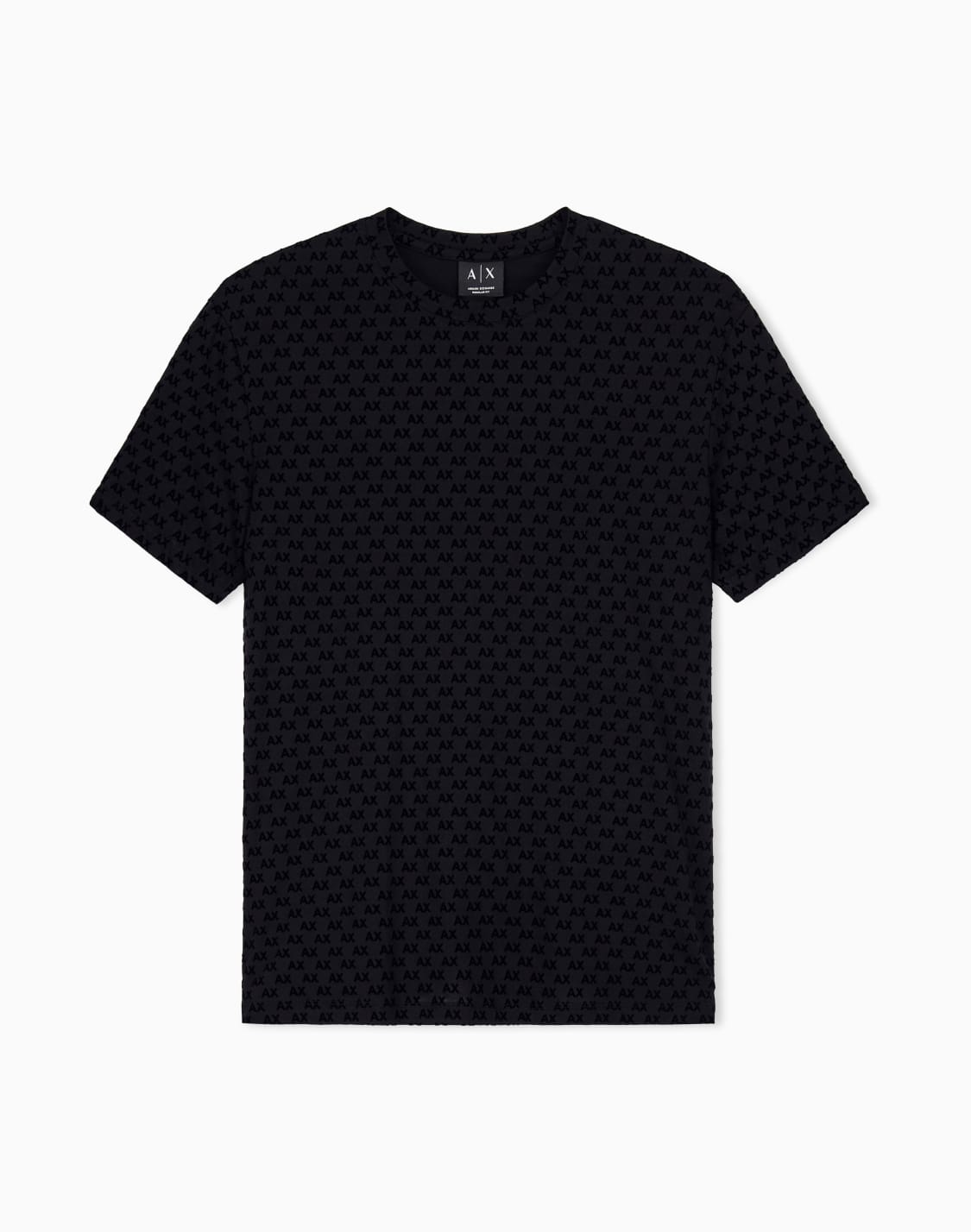regular-t-shirt-in-cotton-jersey-black--armani-exchange
