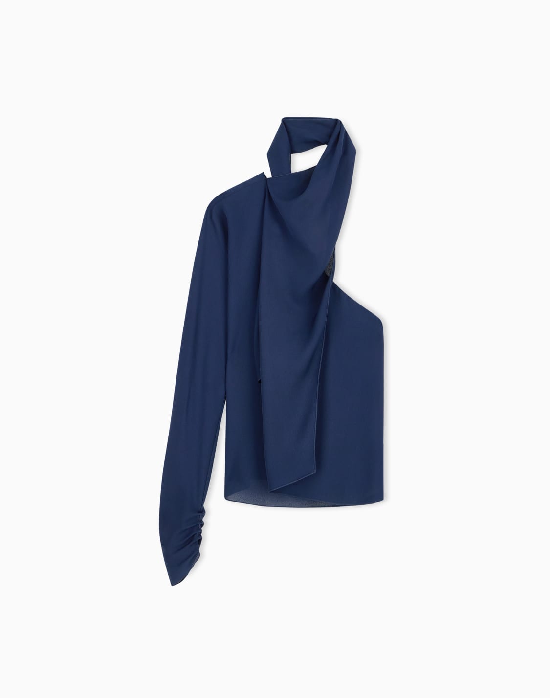 one-shoulder-shirt-in-silk-triple-georgette-with-a-sash-blue--giorgio-armani