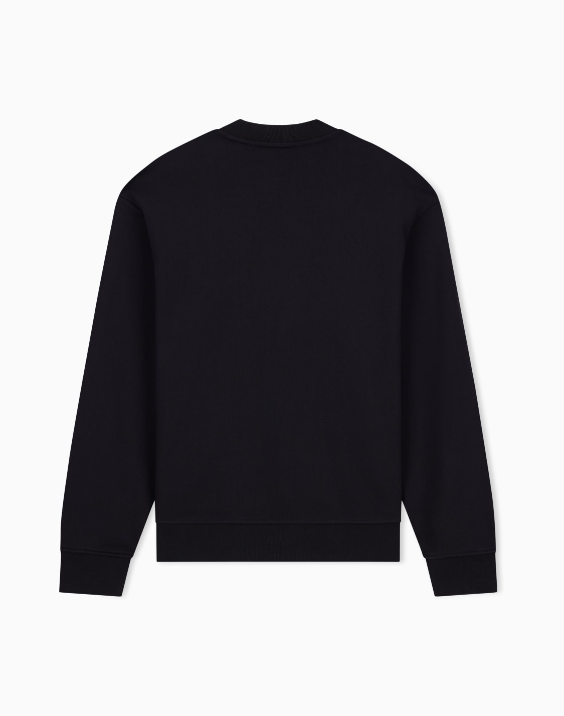 sweatshirt-in-cotton-french-terry-black--armani-exchange