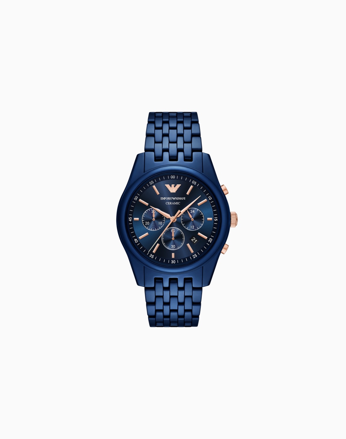 クロノグラフウォッチ-ブルセラミック-マルチカラ--emporio-armani