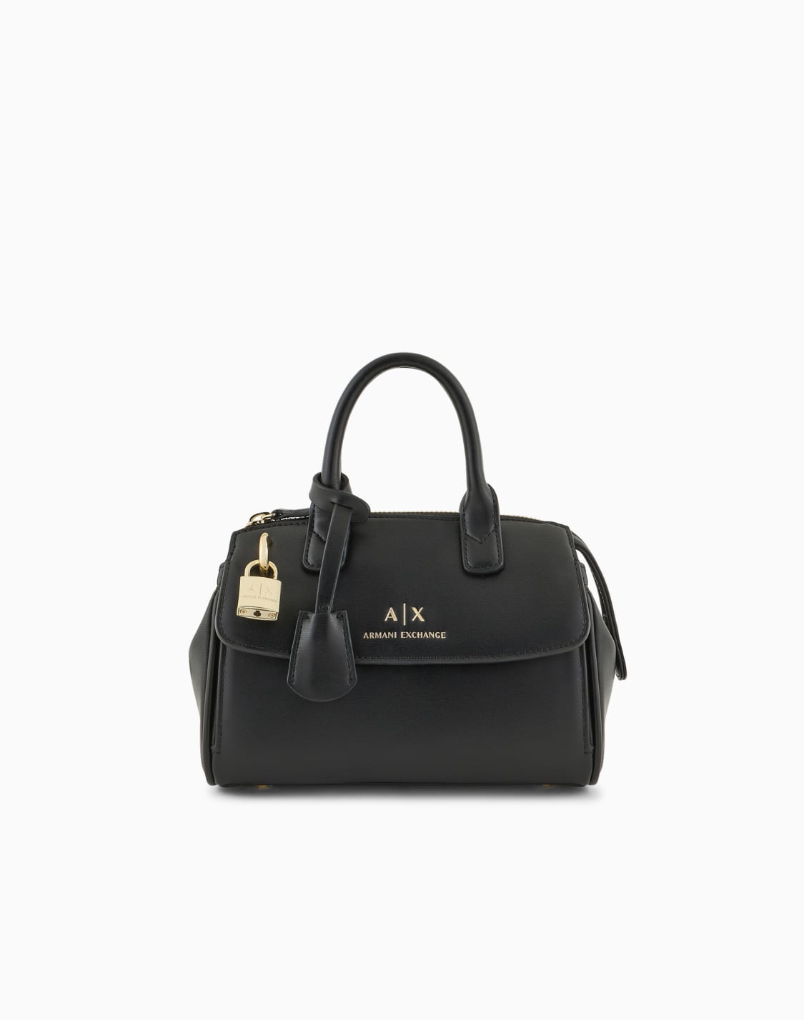 axロゴ-ミニバッグ-ブラック--armani-exchange