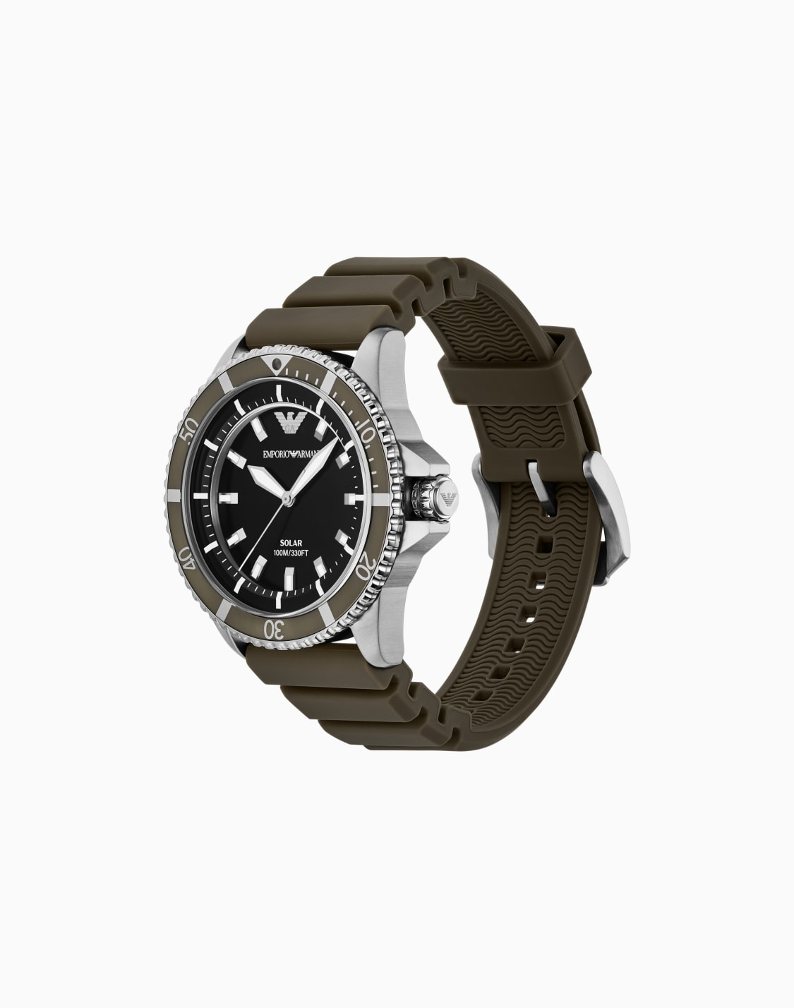 ワルドエクスプロラ-ソラパワ-3針ウォッチ-グリンシリコン-マルチカラ--emporio-armani