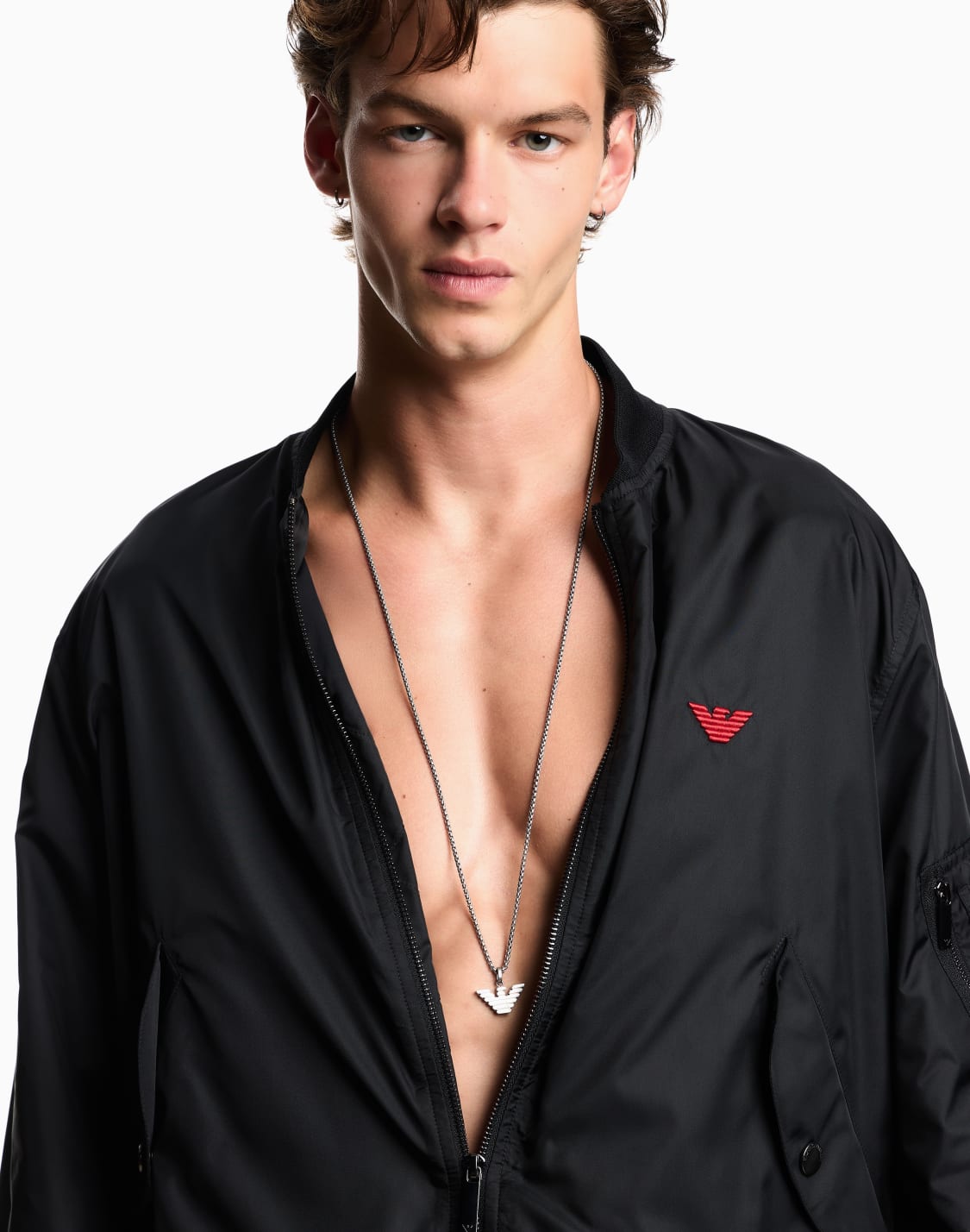 kette-mit-anhnger-aus-edelstahl-mehrfarbig--emporio-armani