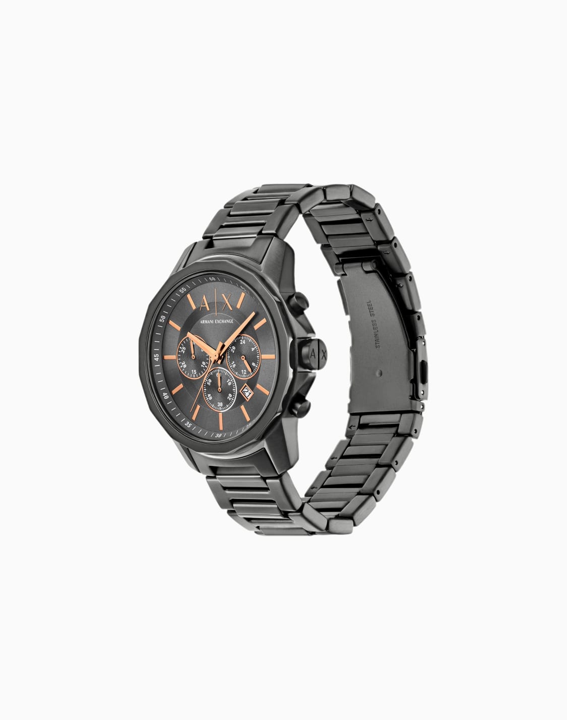 -chronograph-gunmetal-stainless-steel-watch-and-bracelet-gift-set-multicolored--armani-exchange