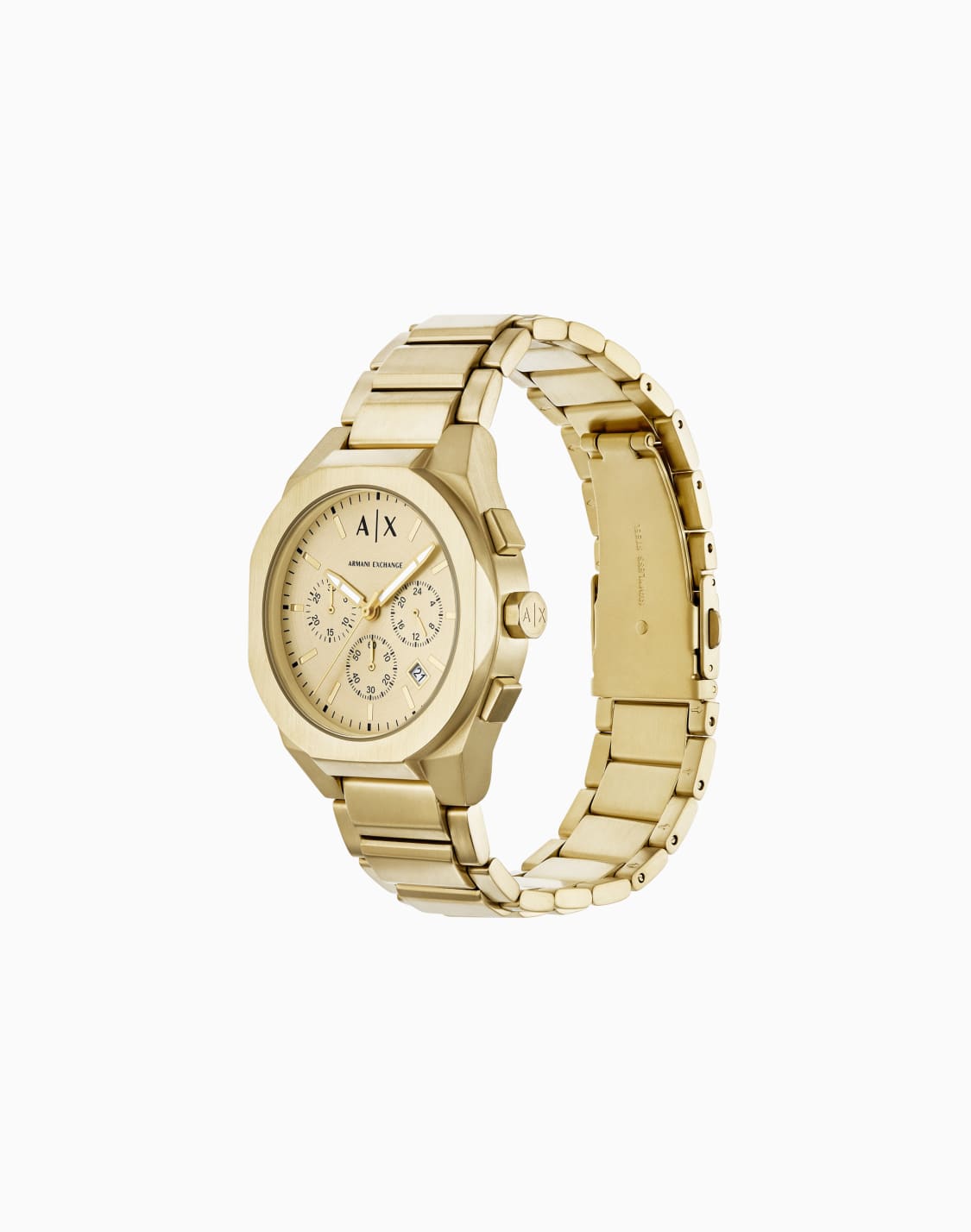 set-de-regalo-con-dos-relojes-sync-chronograph-de-acero-inoxidable-dorado-multicolor--armani-exchange