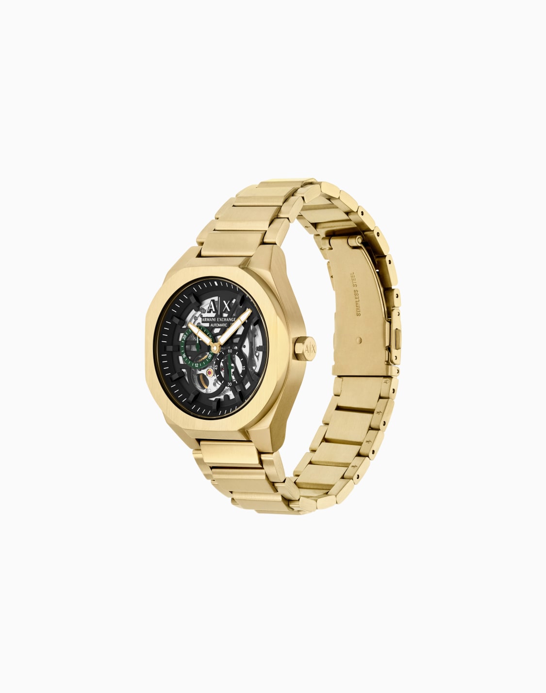 reloj-automtico-sync-de-acero-inoxidable-dorado-multicolor--armani-exchange