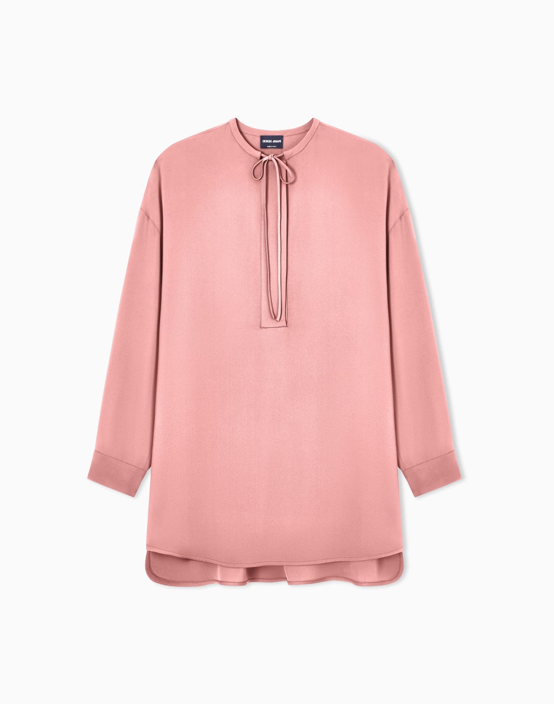 blouse-in-triple-silk-georgette-orange--giorgio-armani