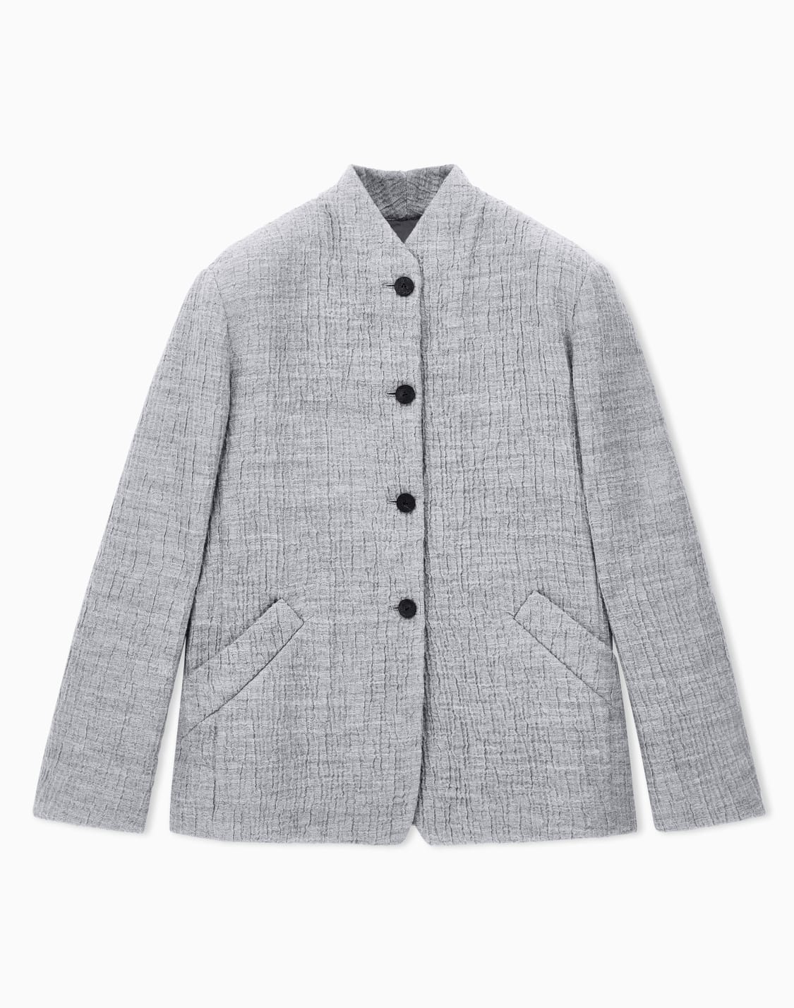 regular-fit-guru-collar-jacket-in-wool-and-silk-seersucker-grey--giorgio-armani