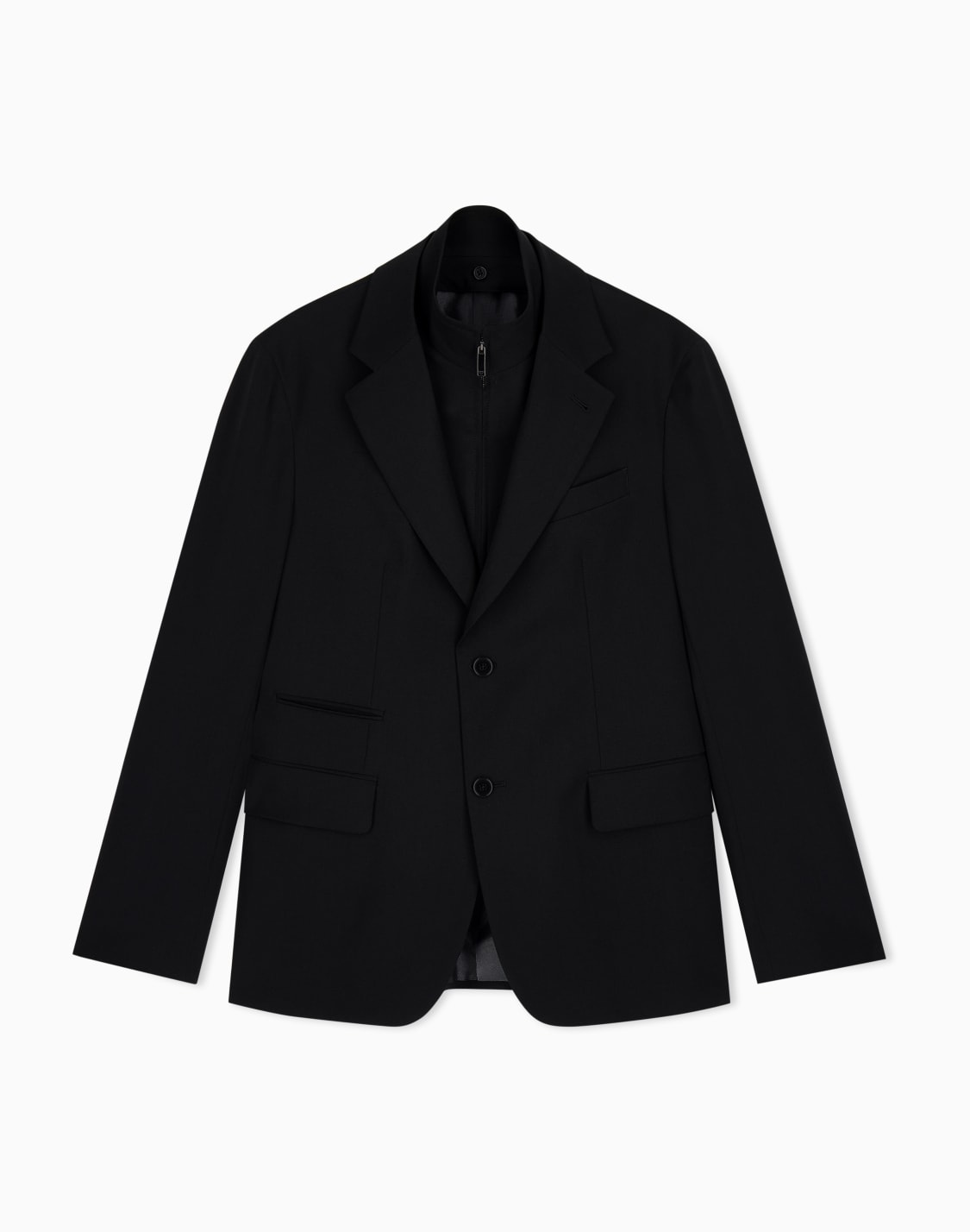 single-breasted-jacket-in-tropical-light-wool-canvas-with-detachable-inner-panel-black--emporio-armani