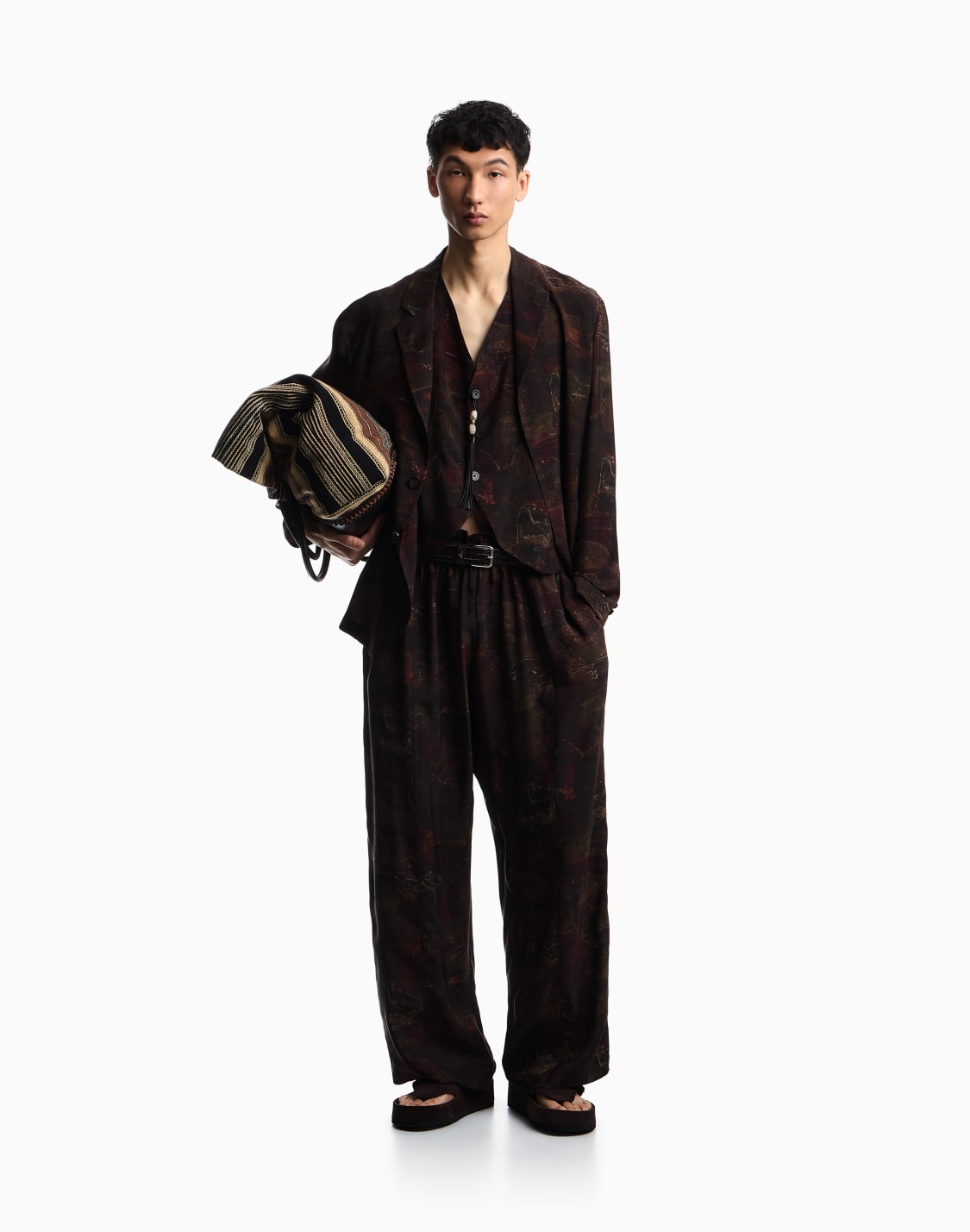 cupro-twill-trousers-with-all-over-print-brown--emporio-armani