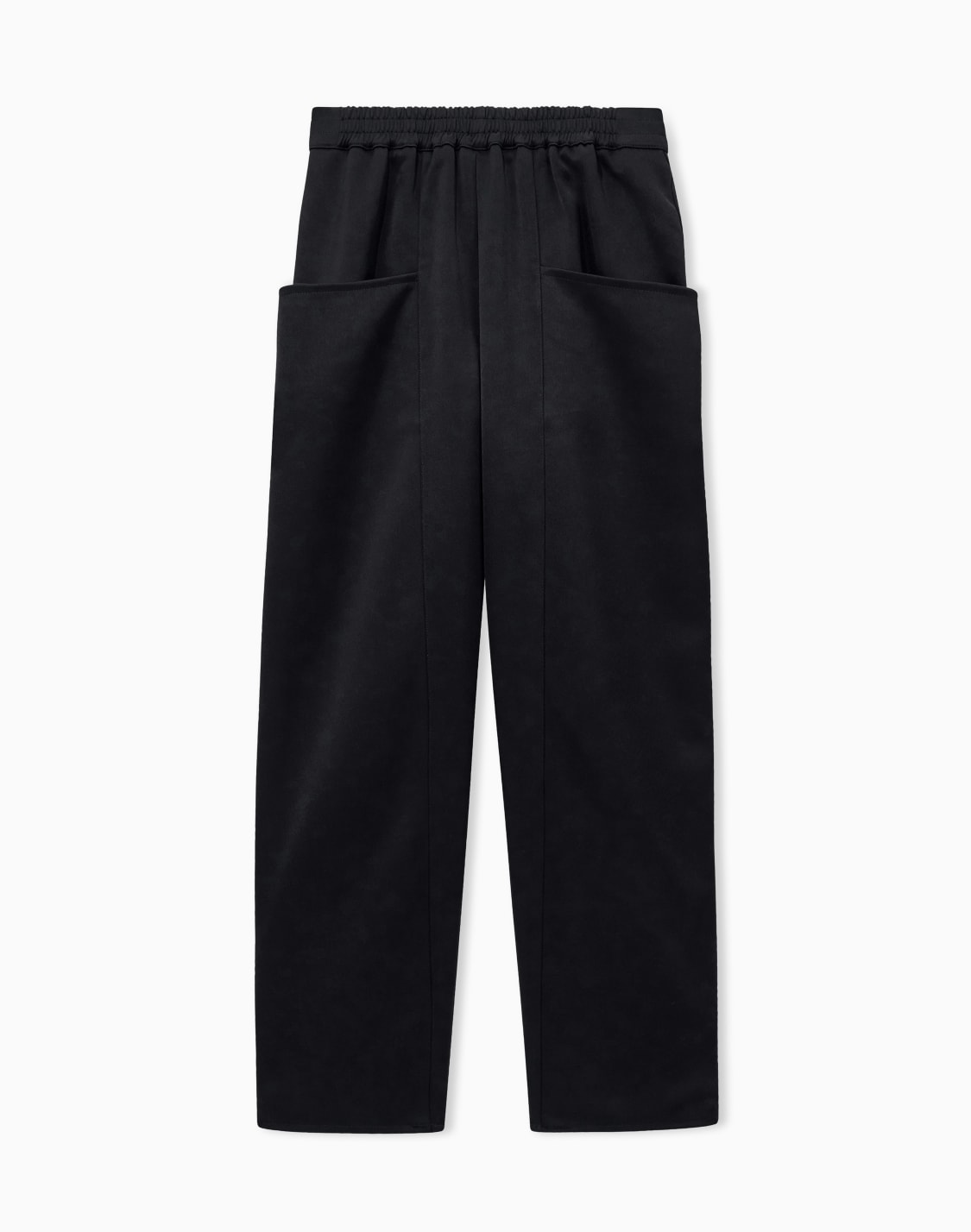pantaln-de-duquesa-tcnica-con-cintura-elstica-y-bolsillos-negro--giorgio-armani