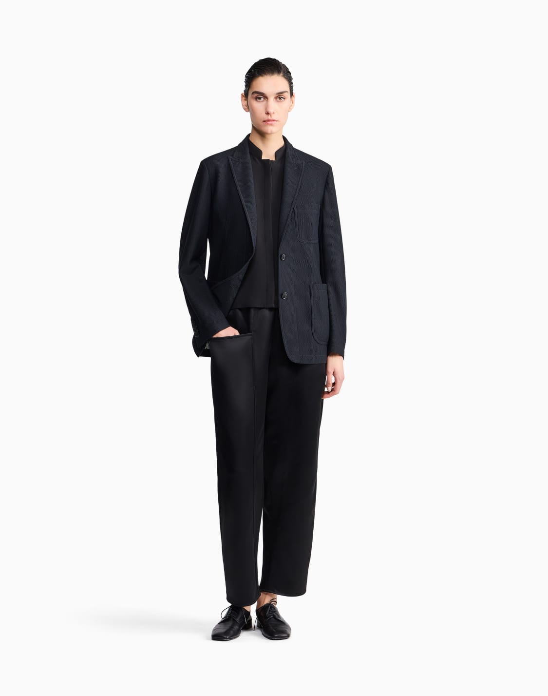 blazer-regular-fit-single-breasted-in-embossed-mesh-black--giorgio-armani