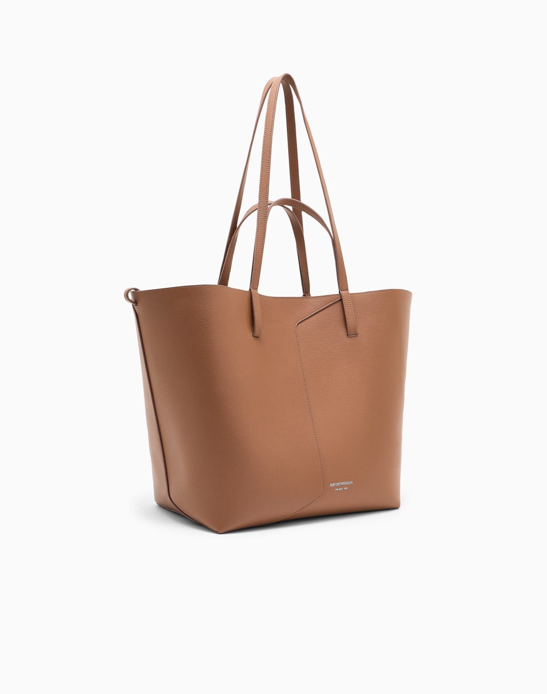 bolsos-shopper-marrn--emporio-armani