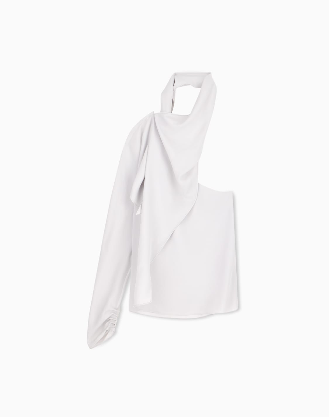 einschulterbluse-aus-seidengeorgette-mit-schrpe-wei--giorgio-armani