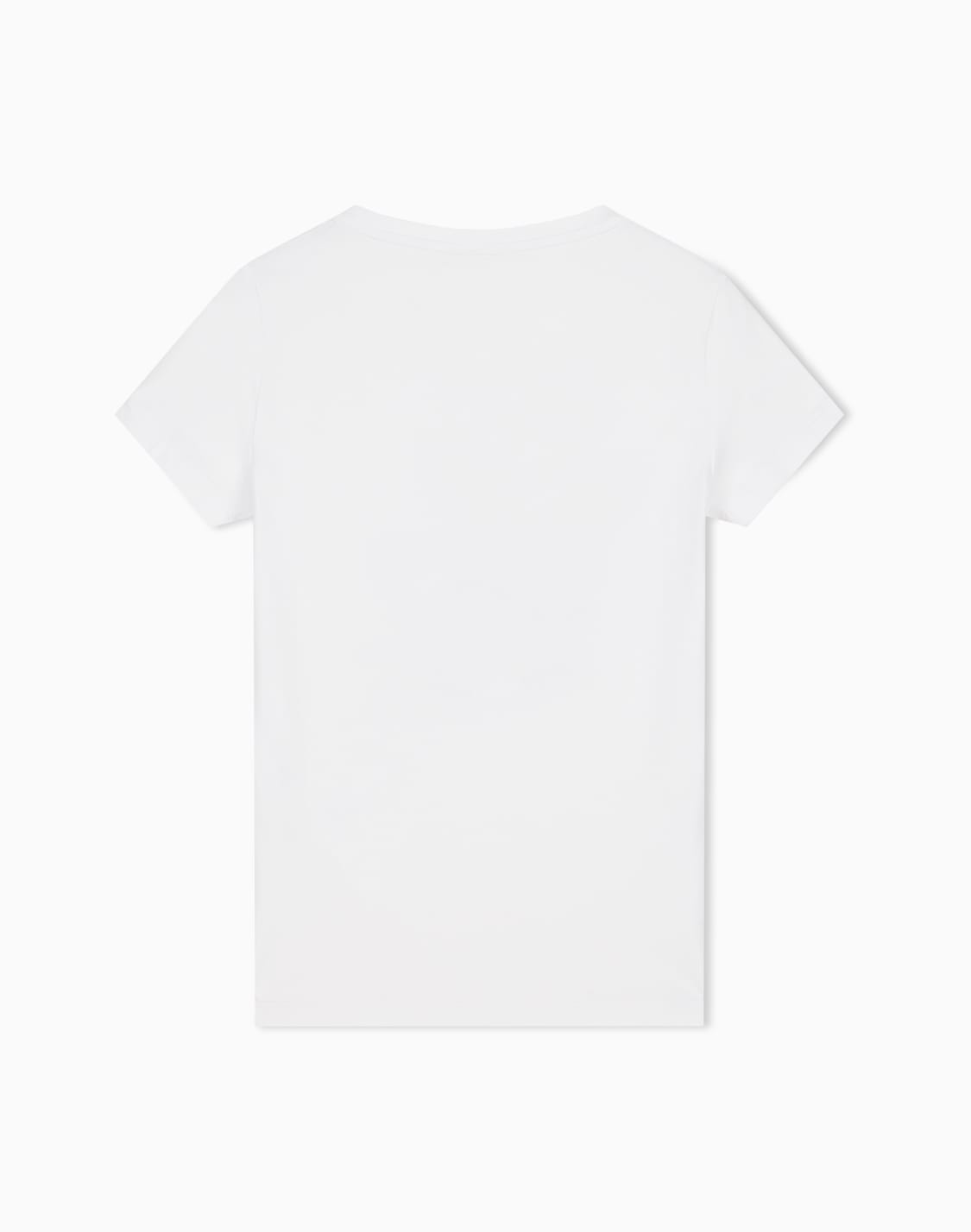 ウィメンズtシャツ-ラインストンロゴシリズ-ホワイト--ea7