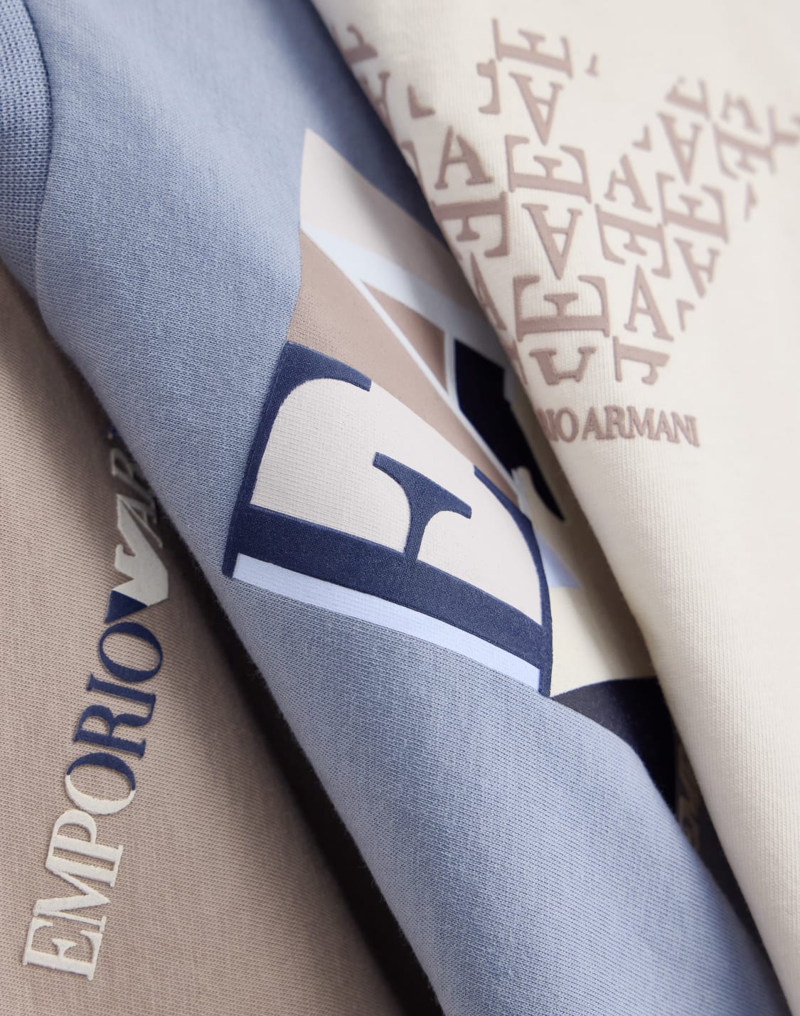 t-shirt-set-with-regular-fit-for-running-in-cotton-jersey-multicolored--emporio-armani