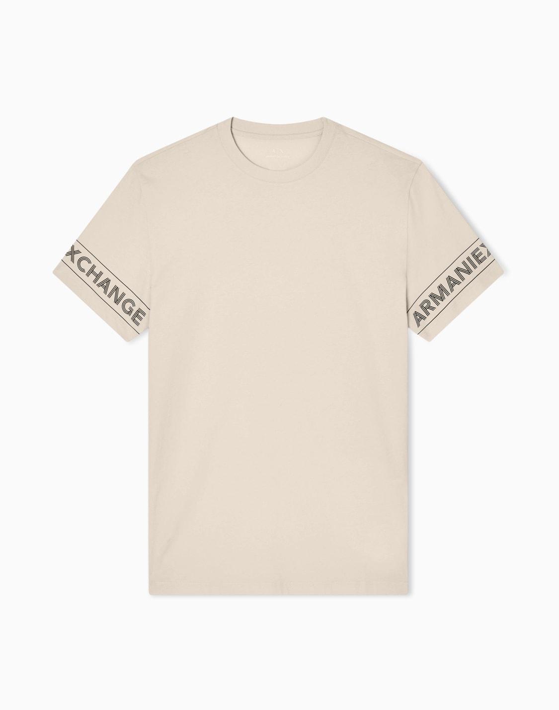 camiseta-de-corte-regular-con-mangas-estampadas-beige--armani-exchange