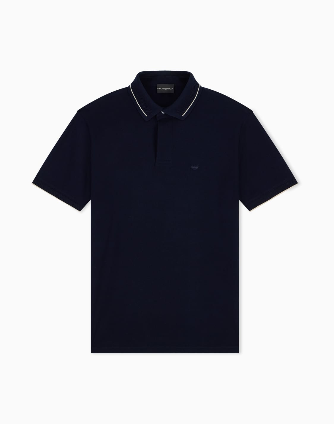 polo-shirt-with-regular-fit-in-cotton-pique-navy-blue--emporio-armani