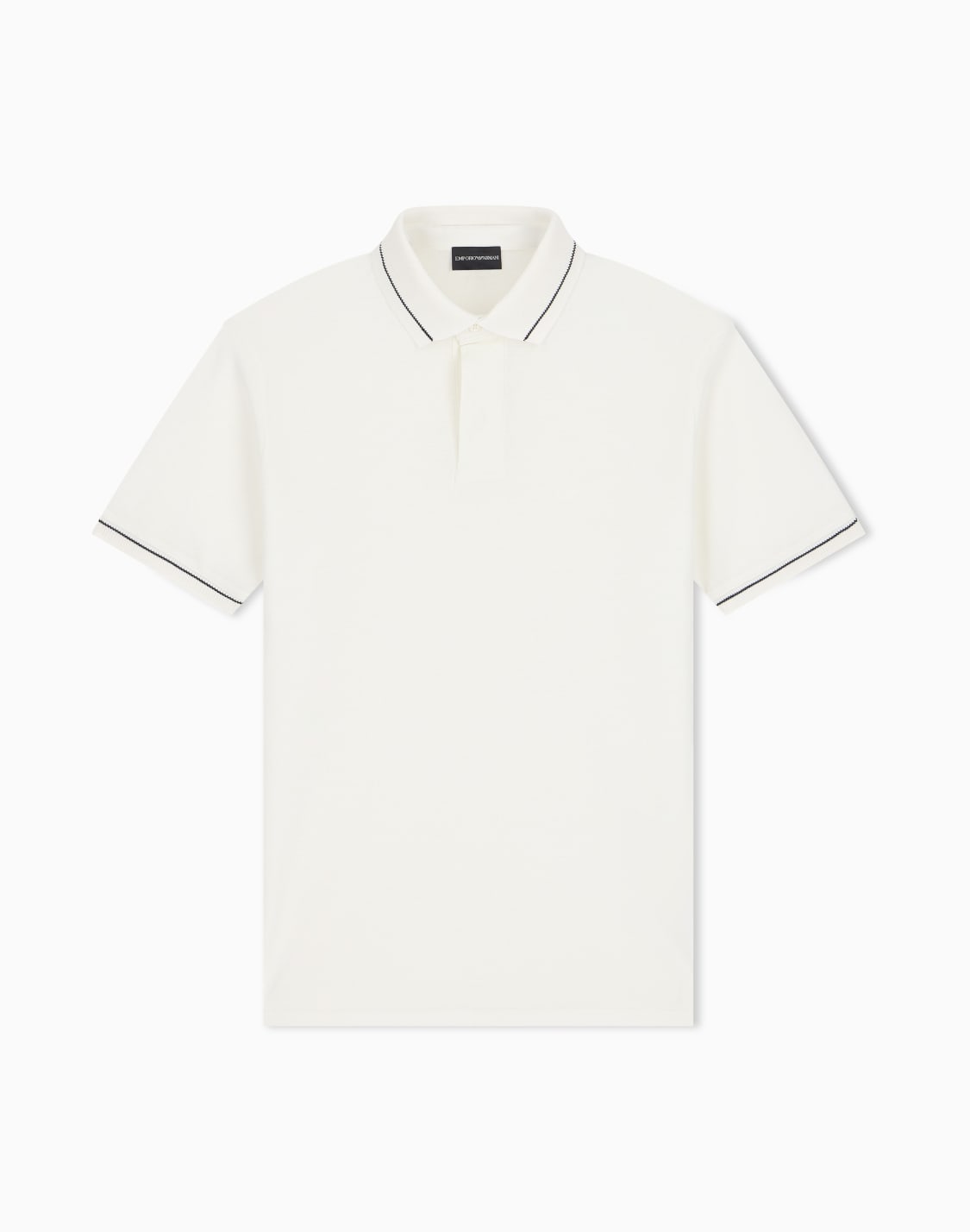 polo-shirt-with-regular-fit-in-cotton-pique-white--emporio-armani