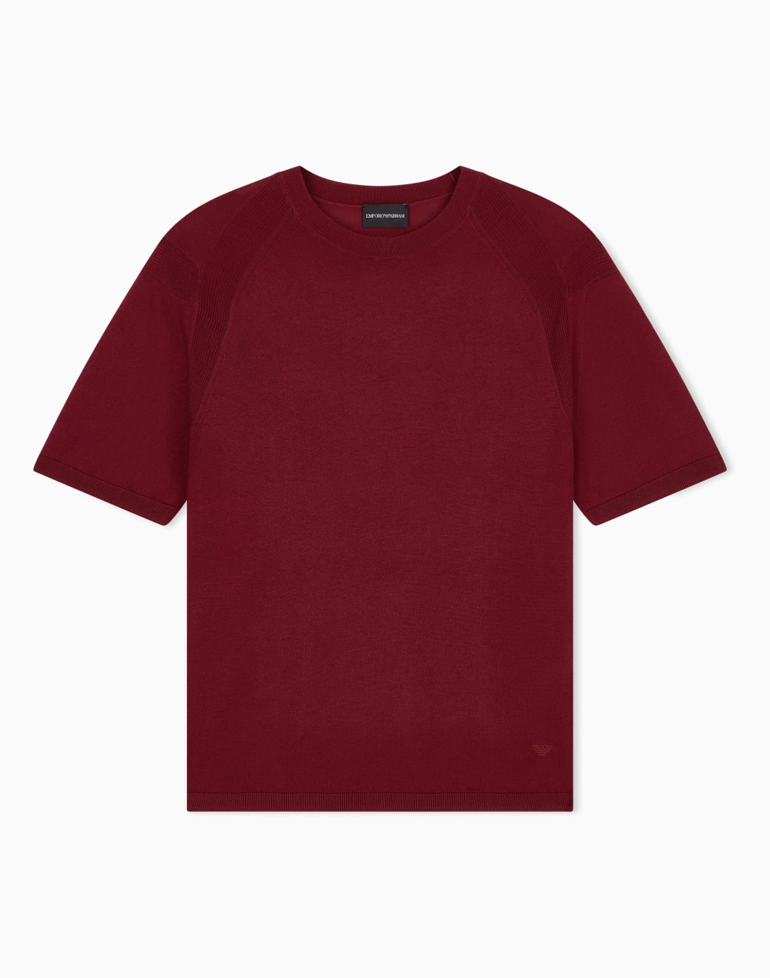 pullover-with-regular-fit-in-lyocell-virgin-wool-and-silk-red--emporio-armani