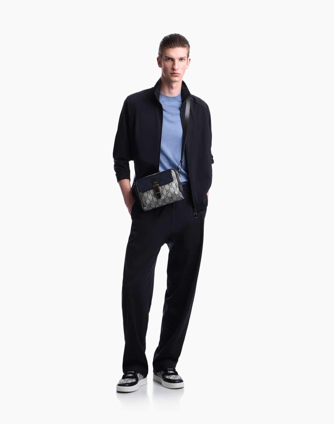 trousers-with-regular-fit-in-interlock-jersey-navy-blue--emporio-armani
