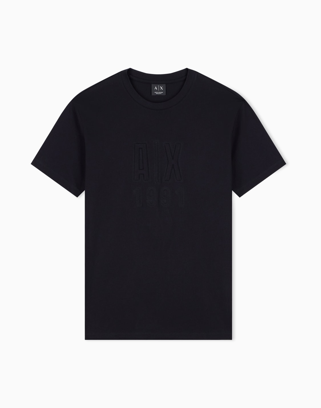 regular-t-shirt-in-cotton-jersey-black--armani-exchange