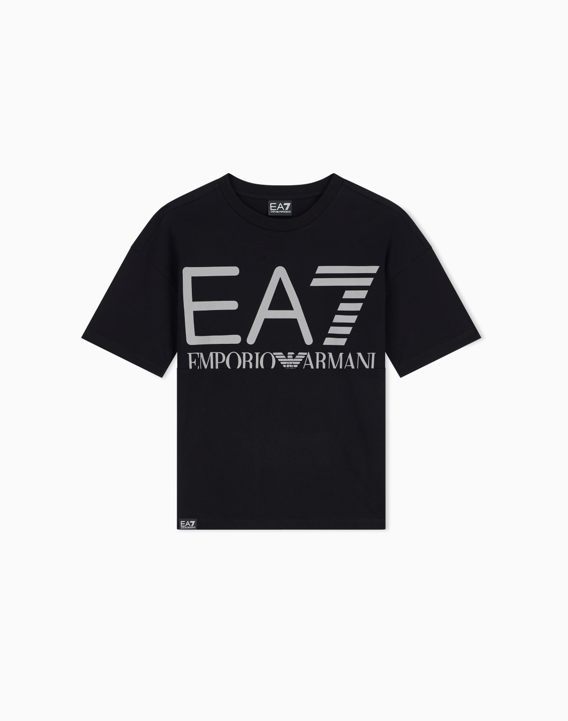 oversized-t-shirt-logo-series-boy-in-cotton-jersey-black--ea7