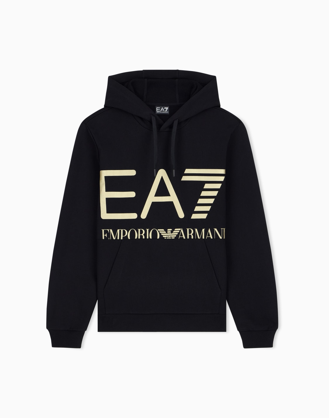 regular-fit-hoodie-logo-series-in-cotton-with-ribbed-details-black--ea7