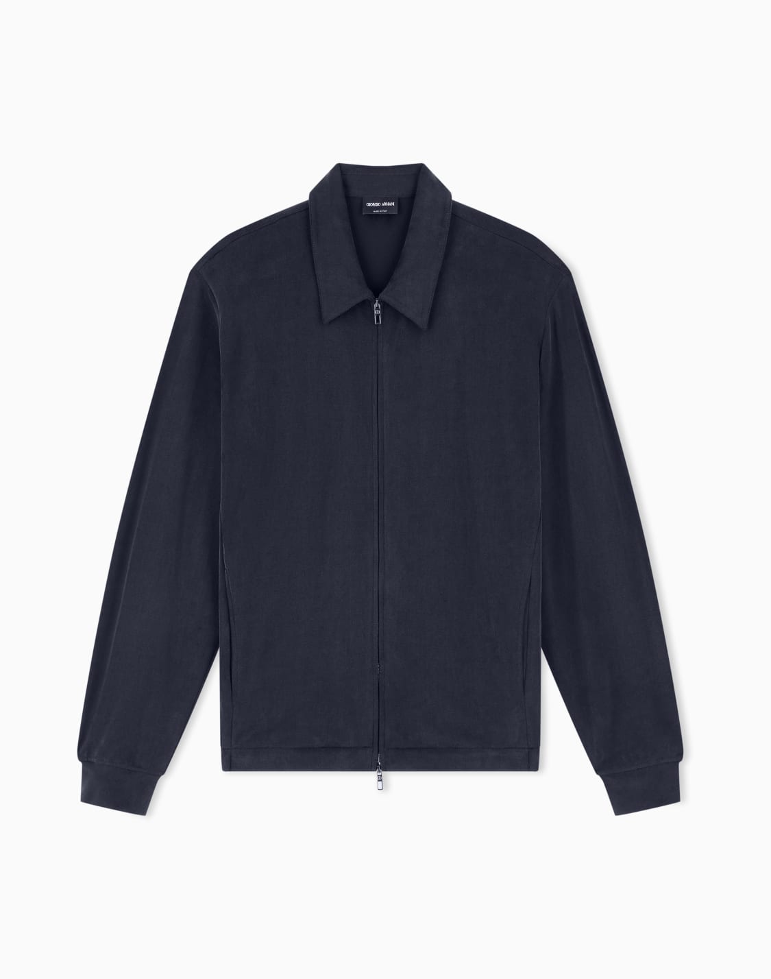 blouson-col-classique-zipp-en-piqu-de-cupro-dlav-bleu-marine--giorgio-armani