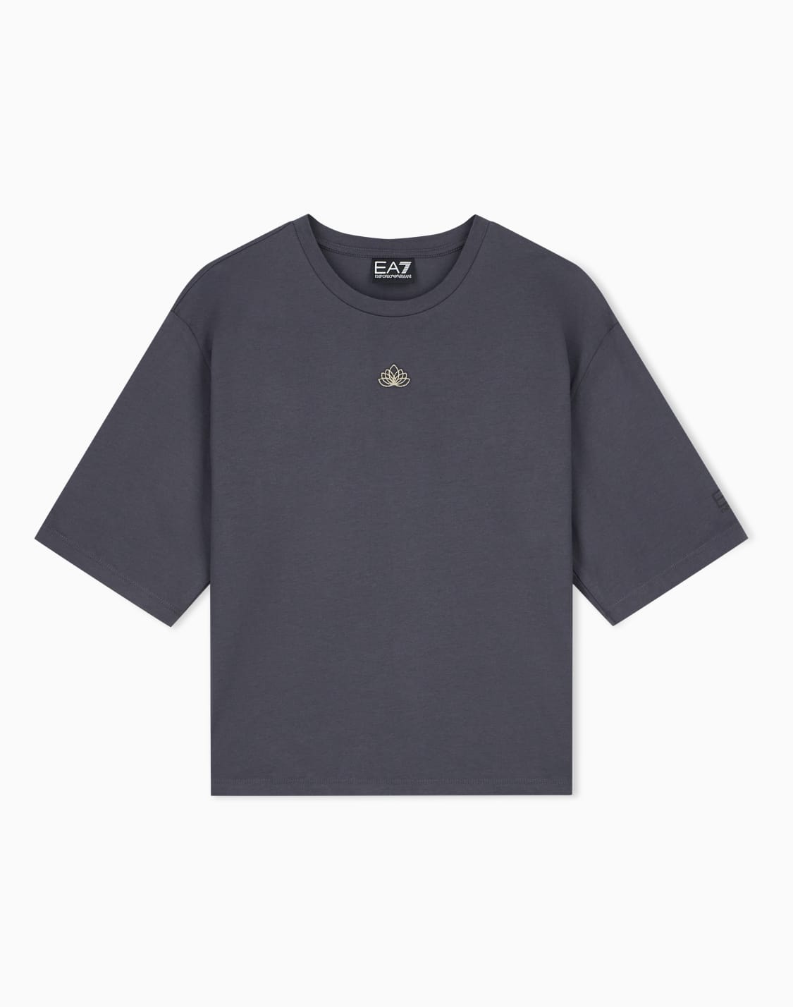 ウィメンズ-コットンtシャツ-vigor-fullness-ブラウン--ea7