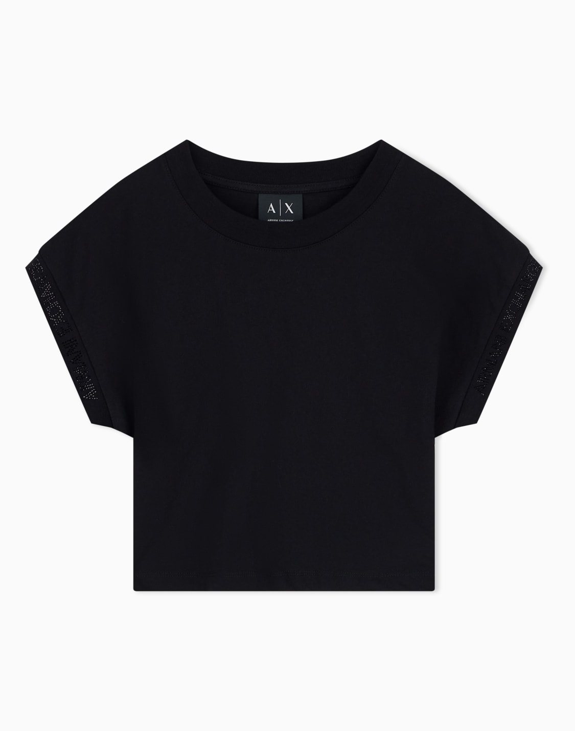 camiseta-corta-de-algodn-orgnico-con-cuello-redondo-negro--armani-exchange