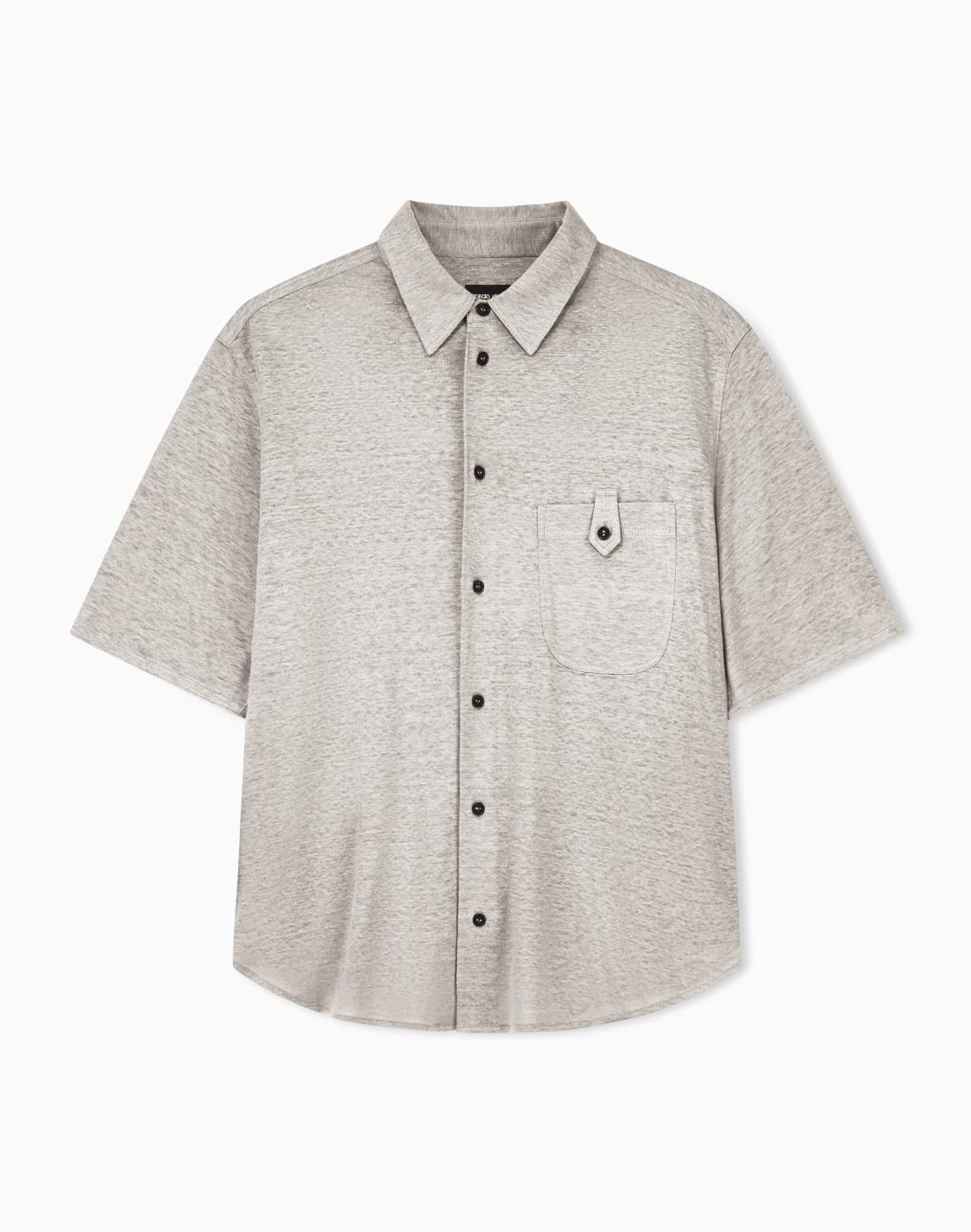 shirt-oversized-in-pure-linen-single-jersey-grey--giorgio-armani