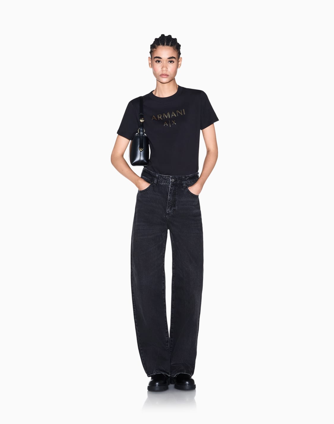 t-shirt-col-rond-en-jersey-de-coton-biologique-noir--armani-exchange
