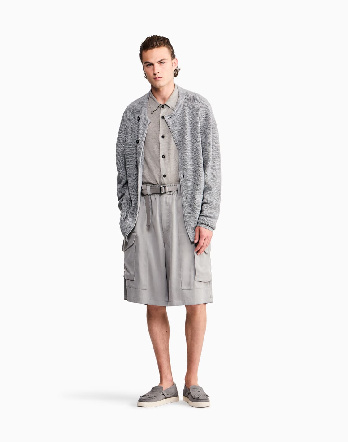 shirt-oversized-in-pure-linen-single-jersey-grey--giorgio-armani
