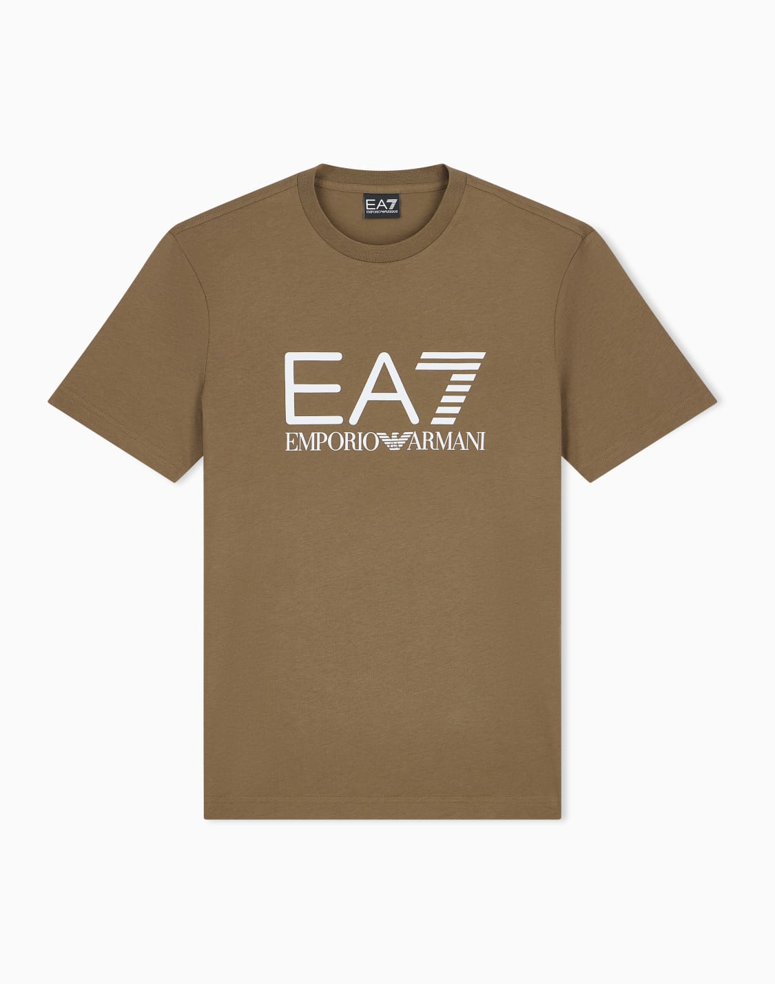 camiseta-core-identity-de-algodn-con-logotipo-grande-marrn--ea7