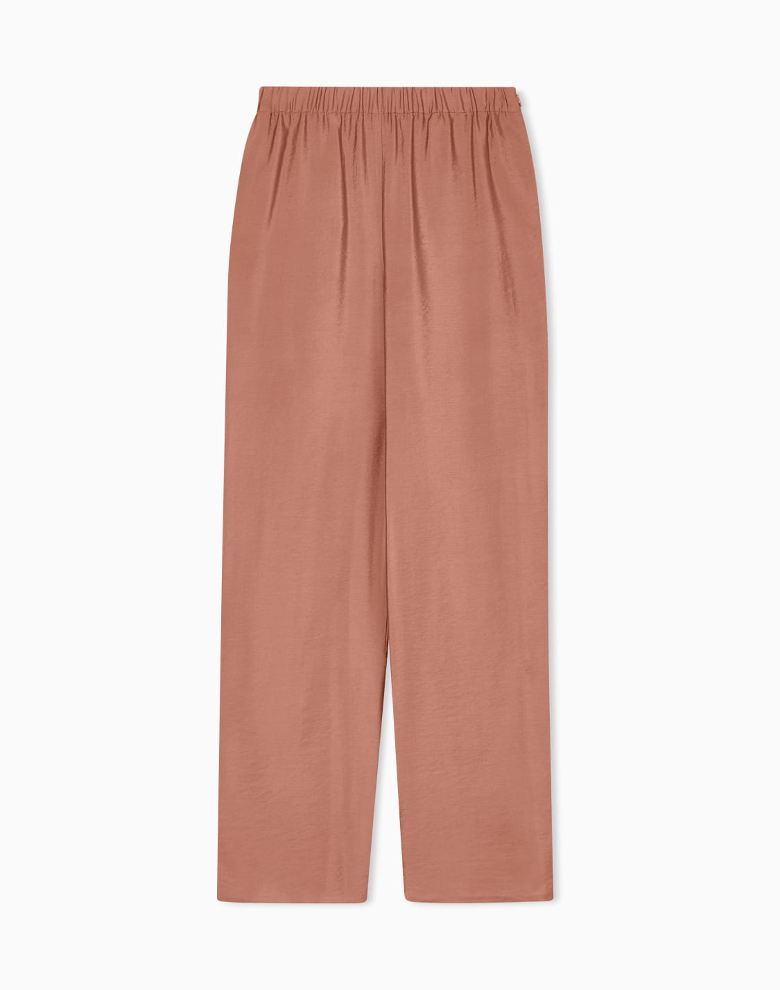 pantalon-taille-lastique-en-mousseline-de-modal-icon-rose--emporio-armani