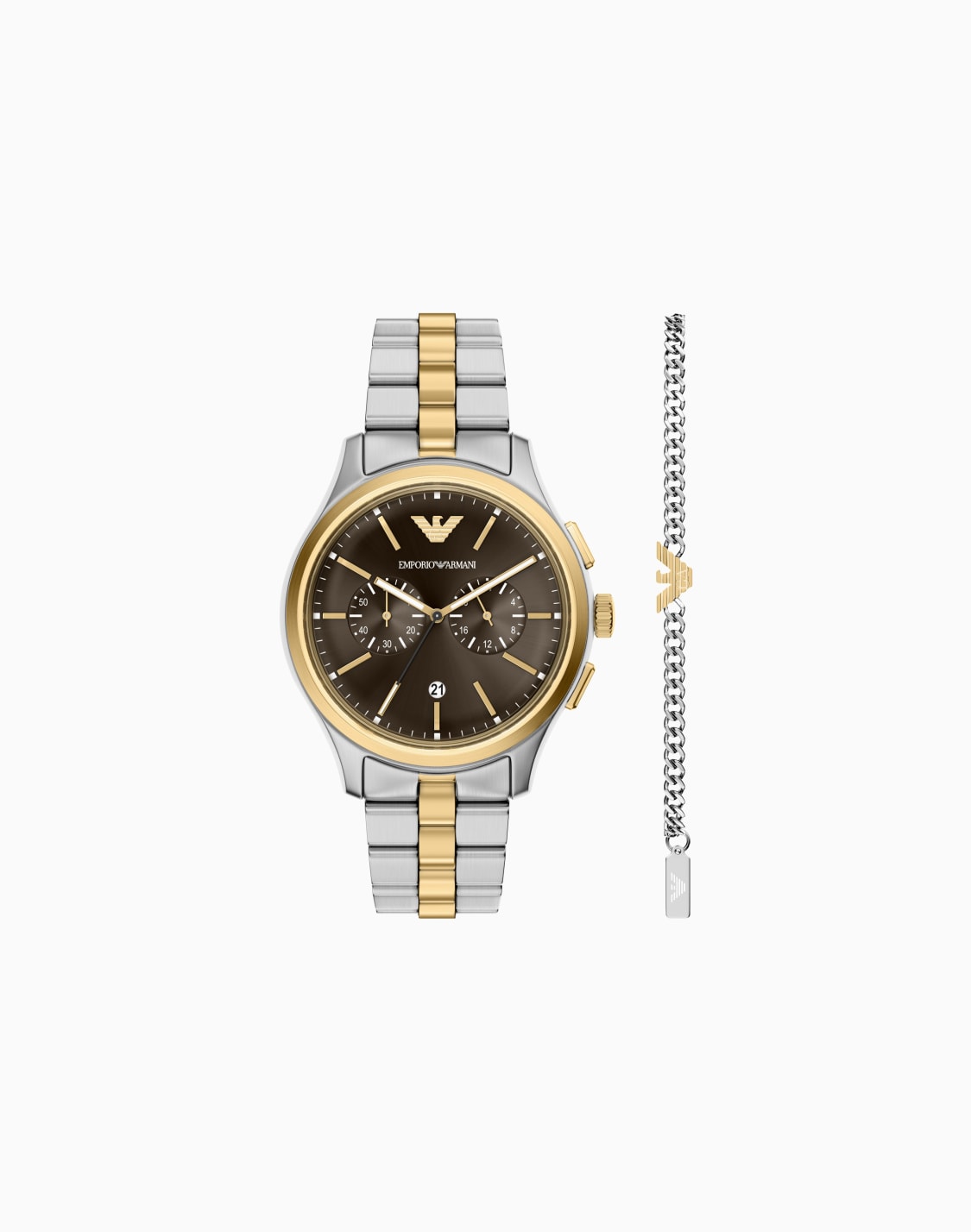 quartz-chronograph-watch-and-bracelet-set-multicolored--emporio-armani