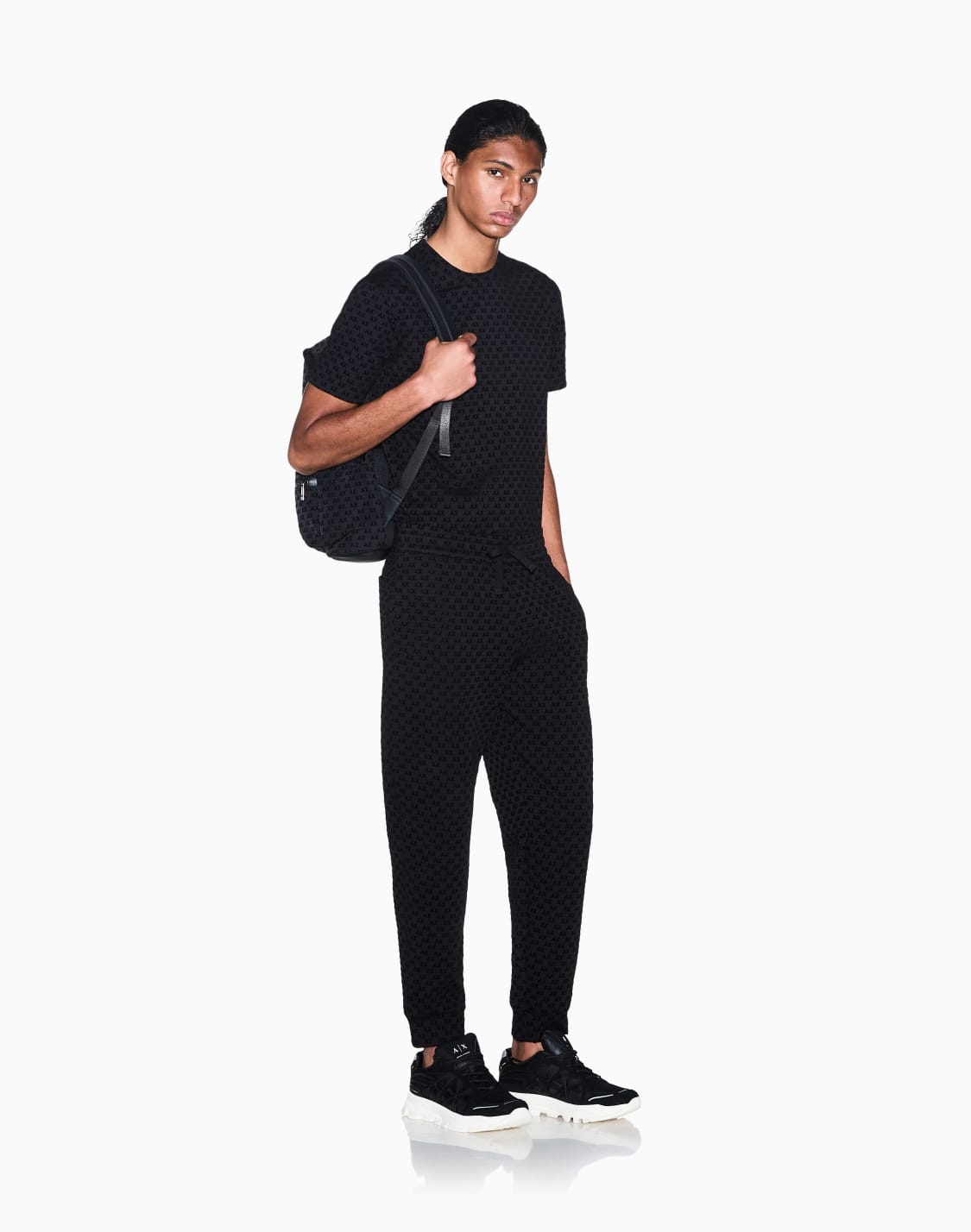 pantalon-de-jogging-en-jersey-de-coton-motif-monogramme-noir--armani-exchange